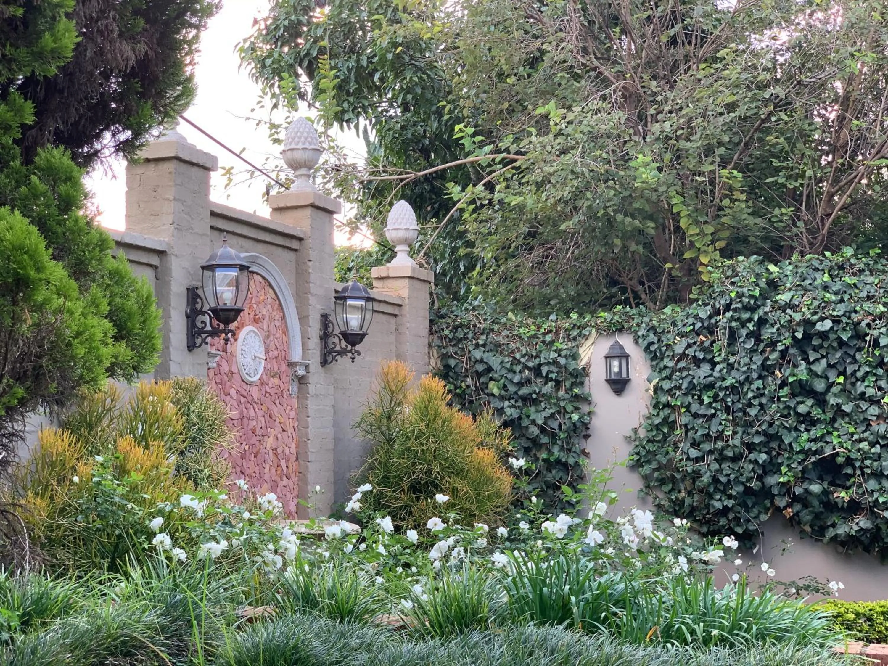 Garden view in Villa Lugano Guesthouse