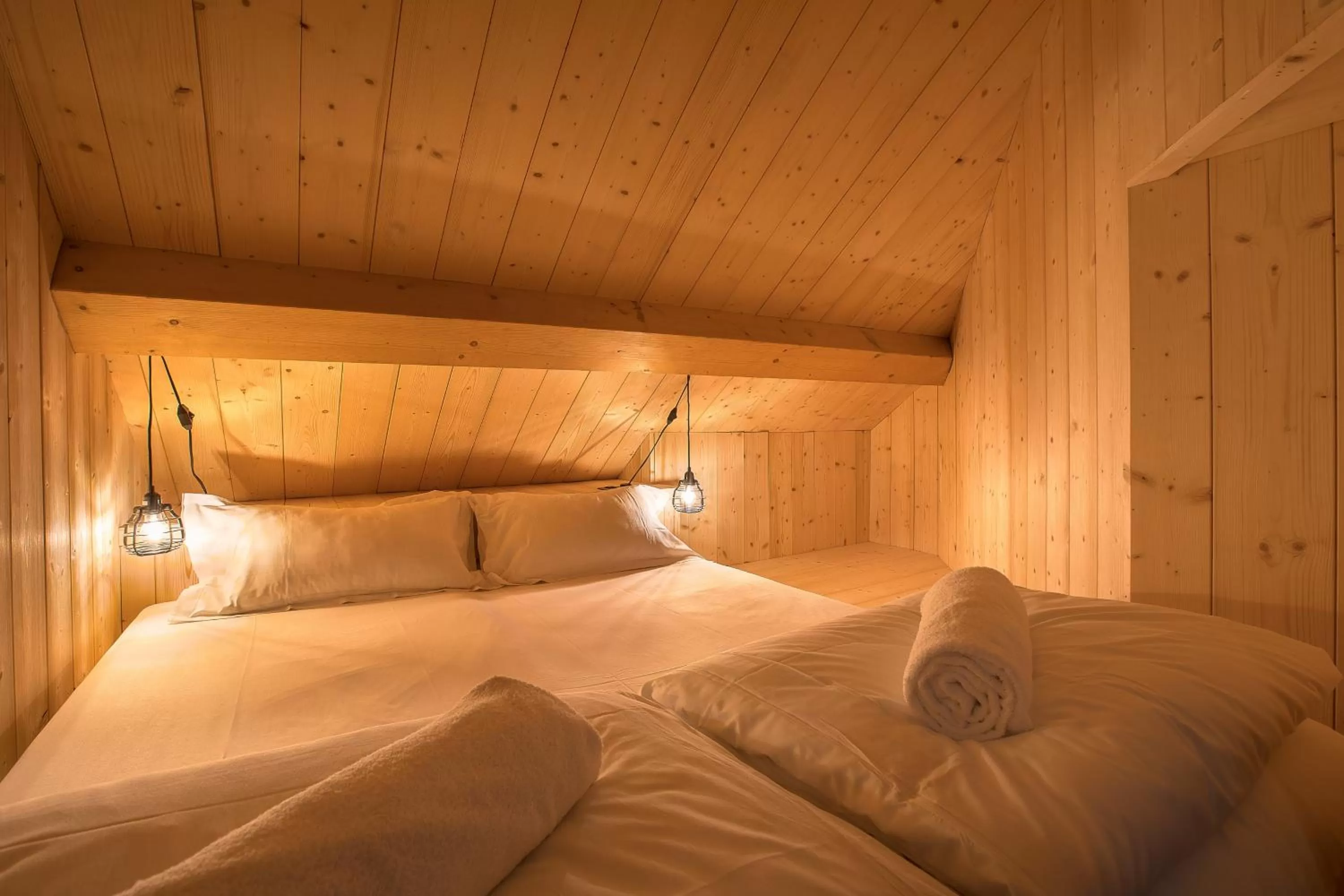 Bedroom, Bed in Refuge du Montenvers