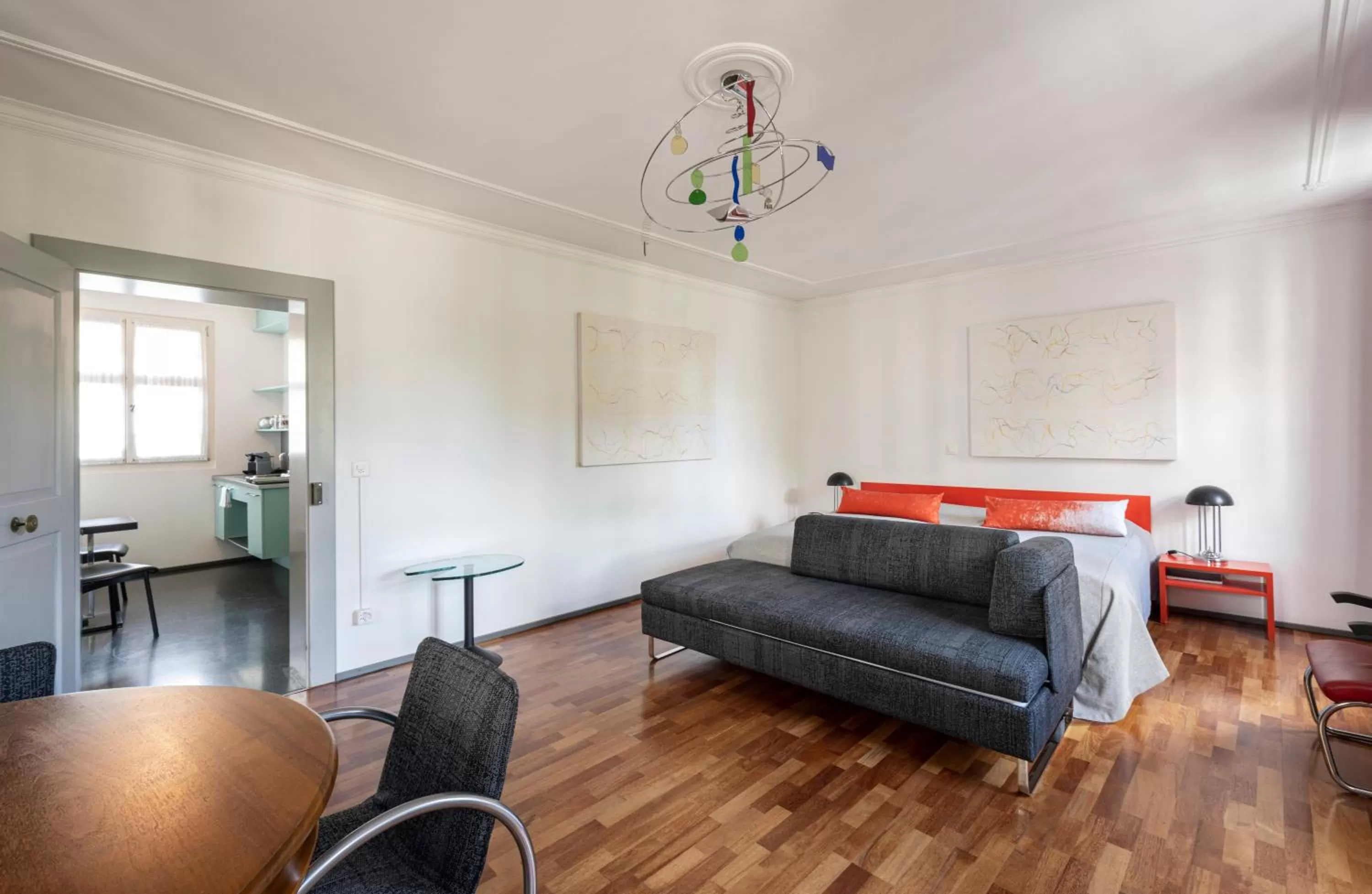 Bed in Hotel Hofgarten Luzern