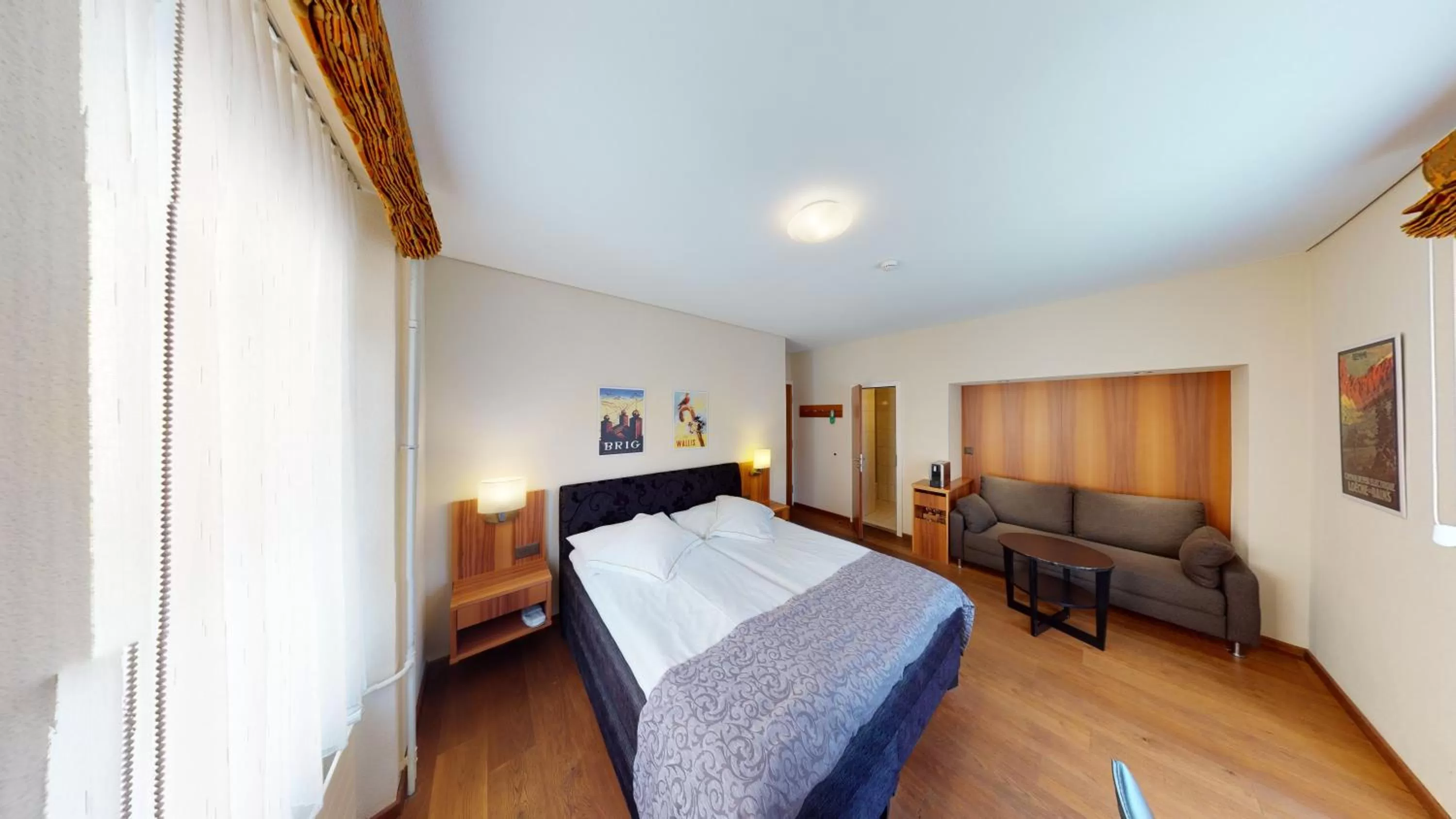 Bed in Hotel Ambassador