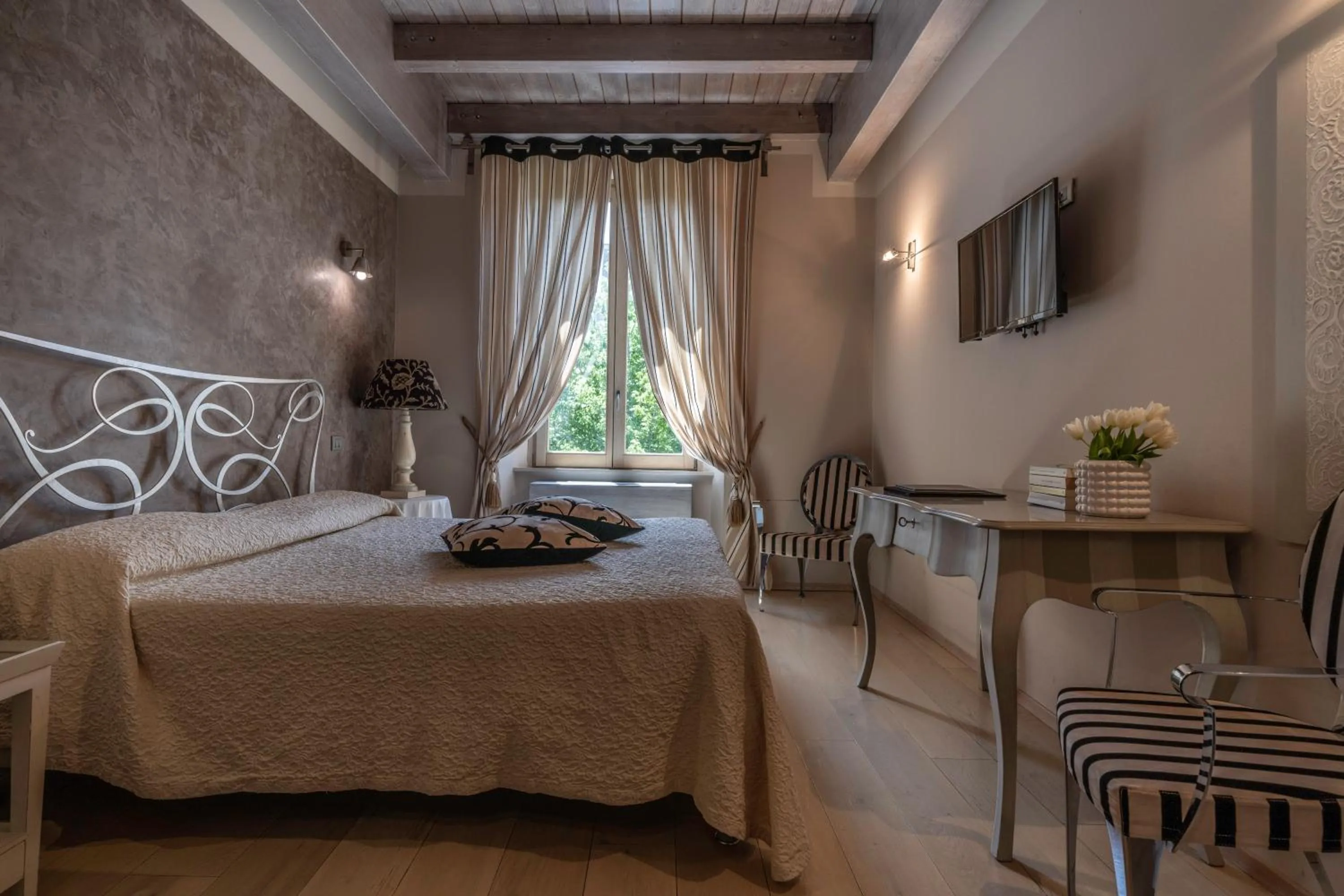 Bed in Hotel Residenza la Ceramica