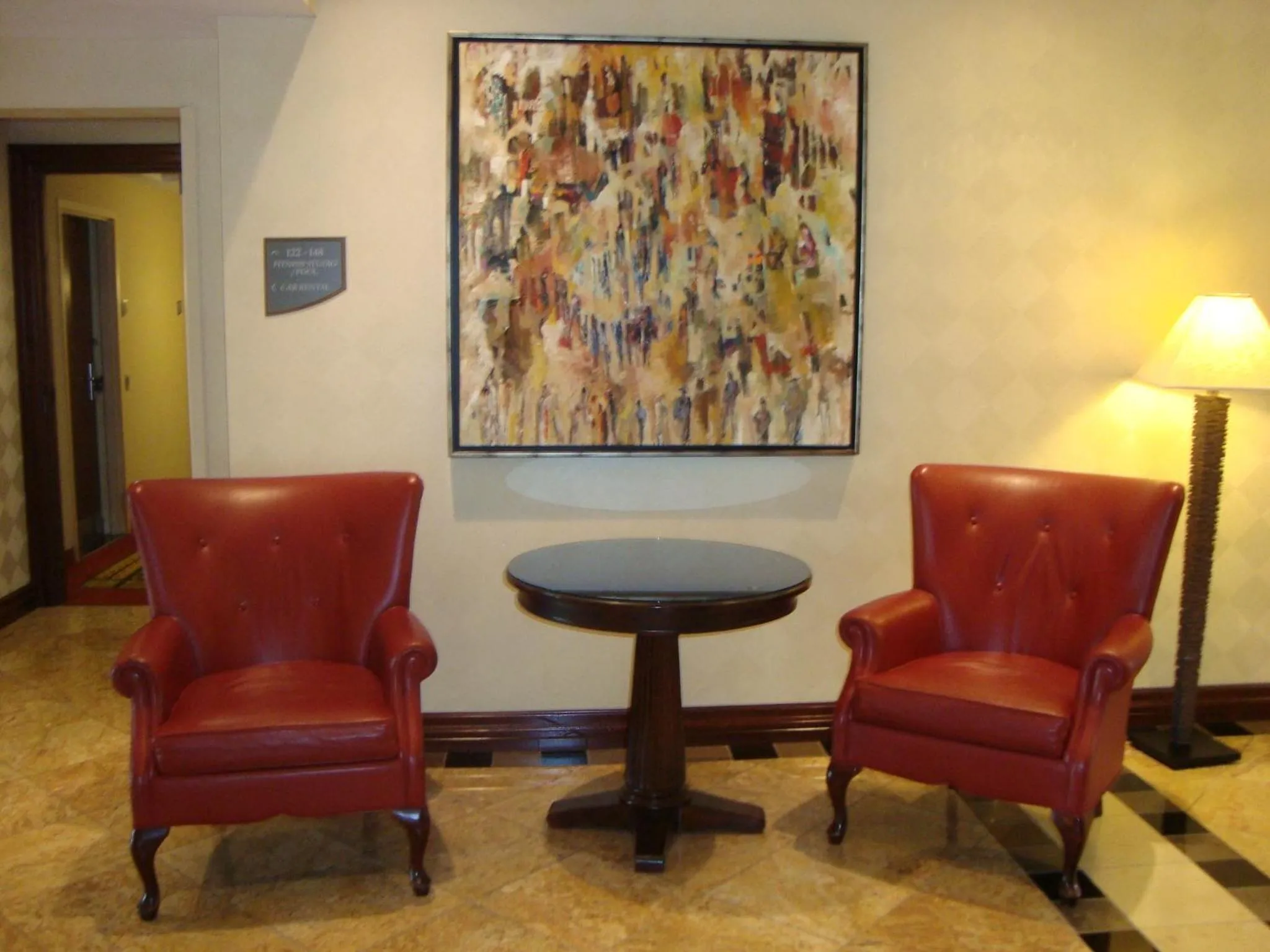 Lobby or reception in NU Hotel Toronto Airport