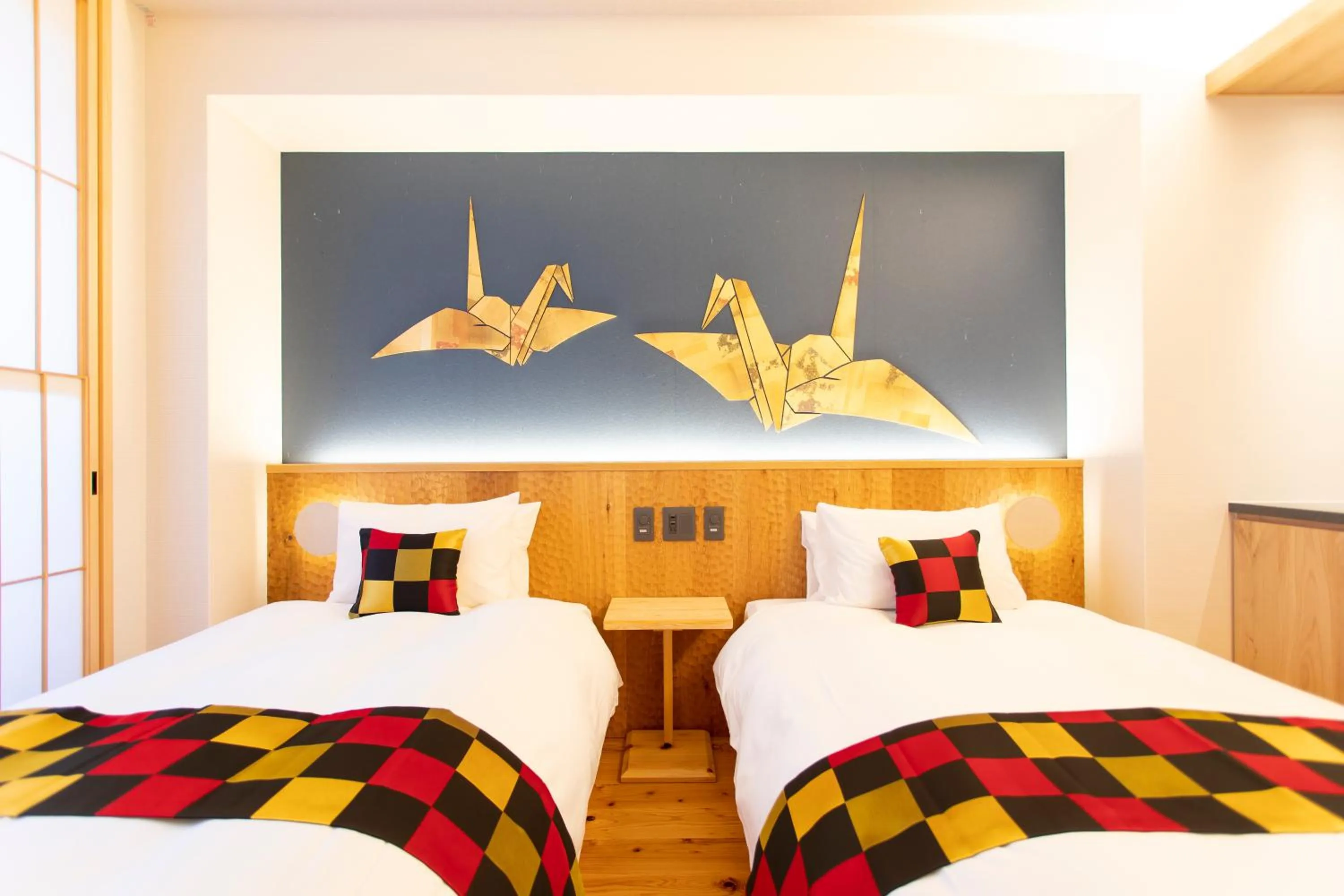 Bed in Hotel Kanazawa Zoushi