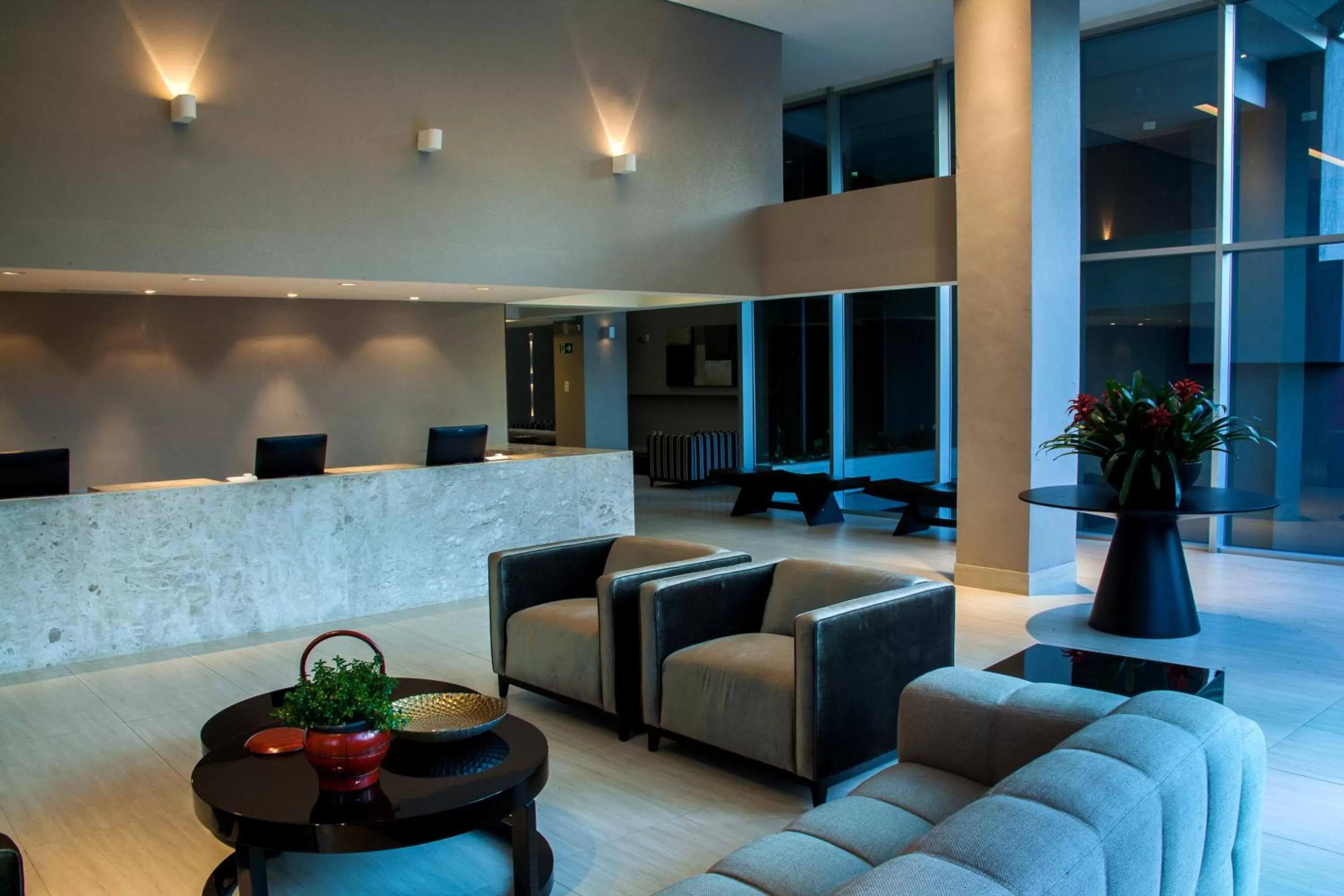 Lobby or reception in BH Raja Hotel