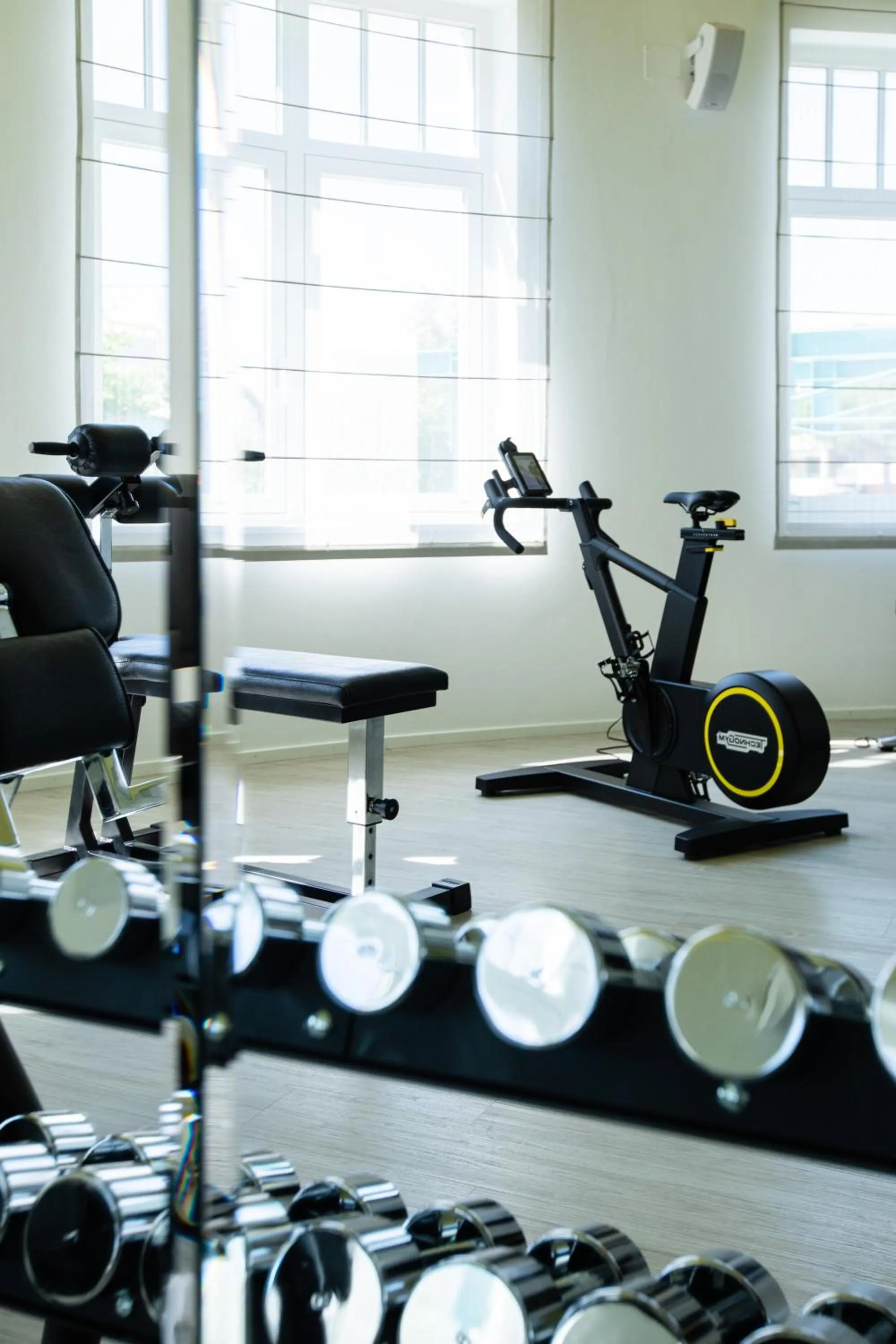 Fitness centre/facilities in Hotel Savoy