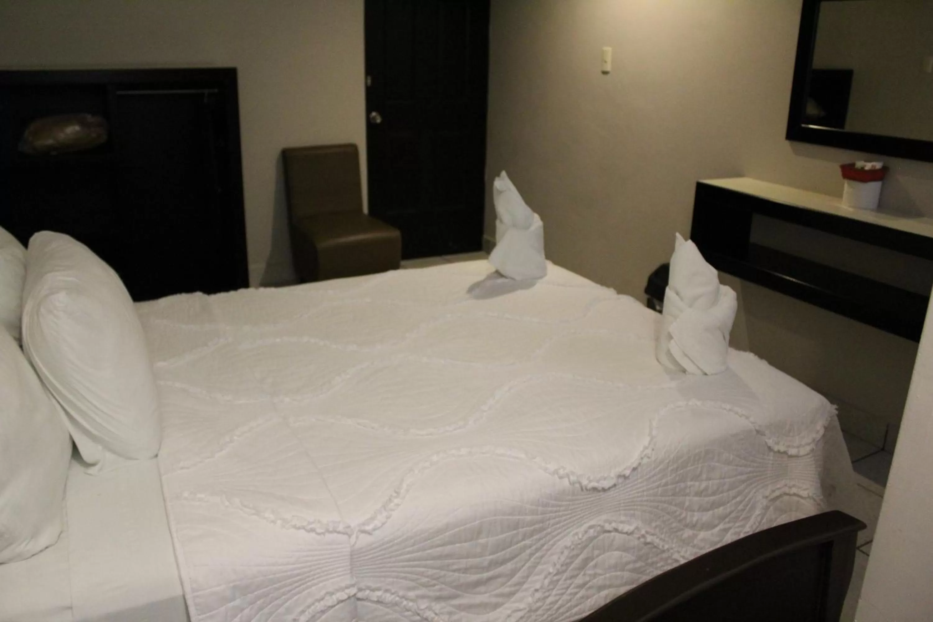 Bed in Hotel Florencia Poza Rica