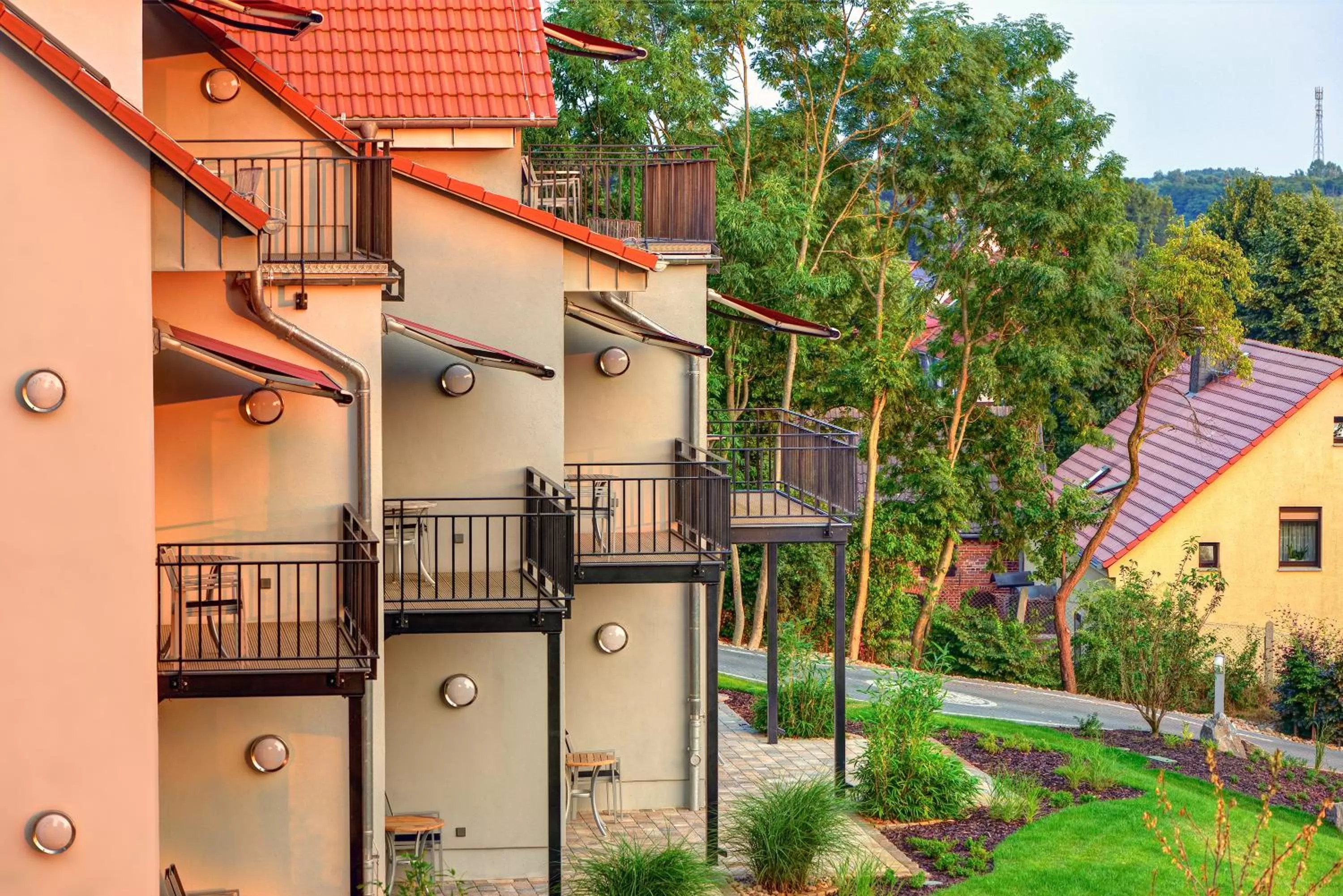 Balcony/Terrace in ARTHOTEL Kiebitzberg
