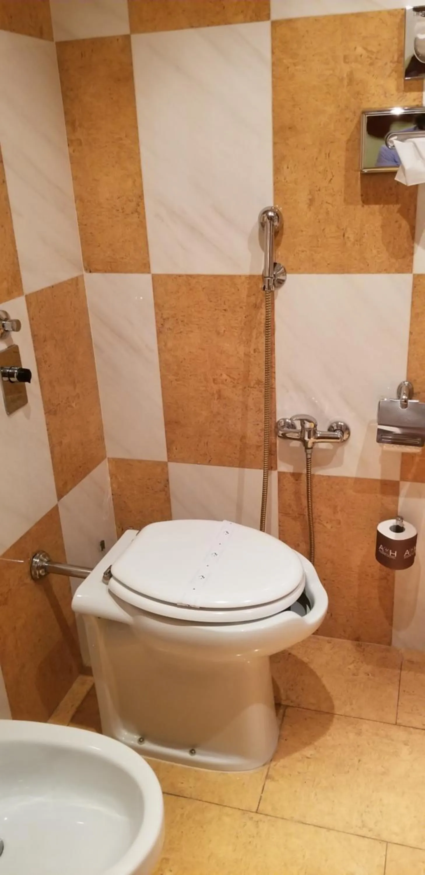 Facility for disabled guests in Agape Hotel AA Hotels