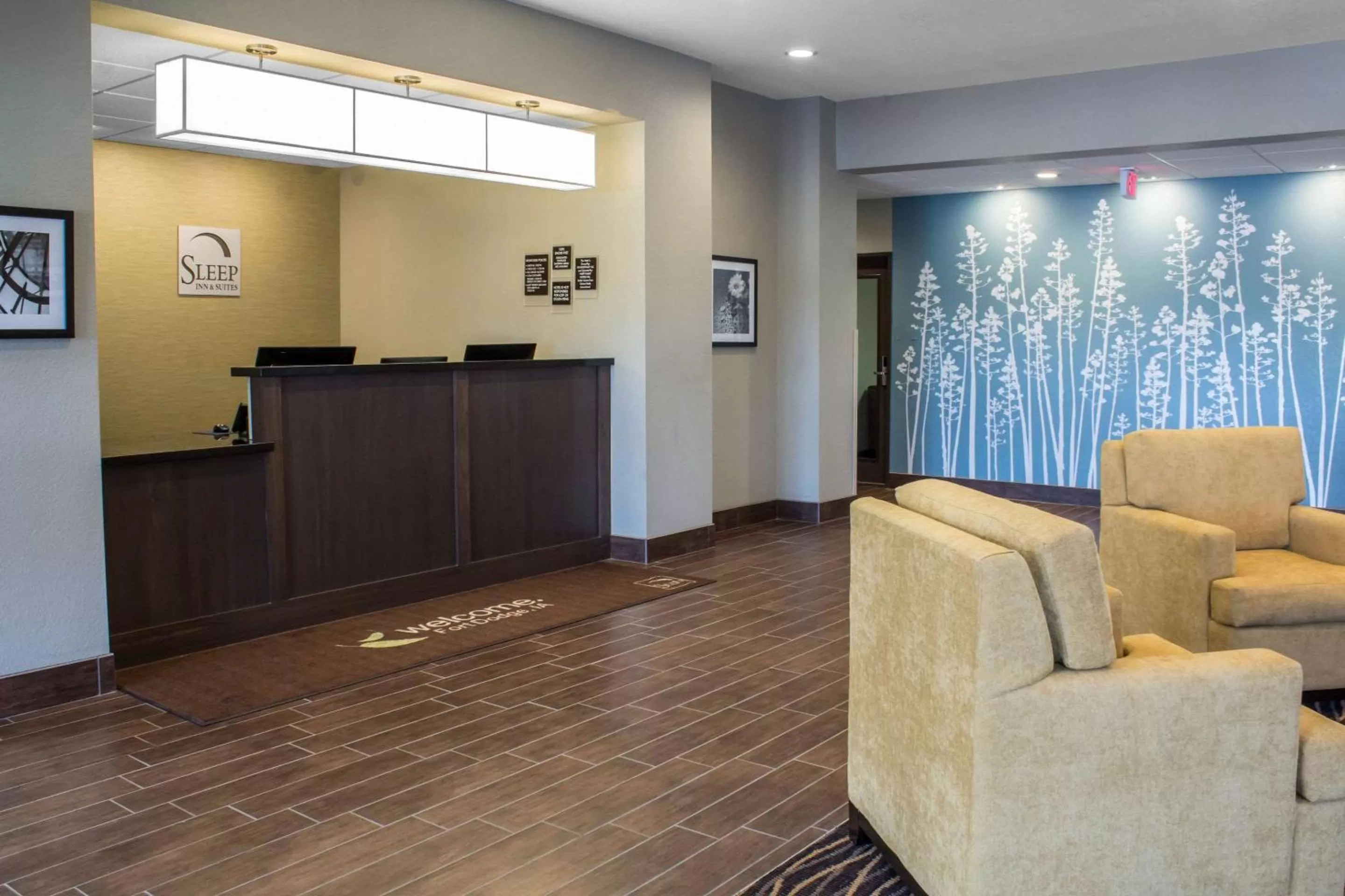 Lobby or reception in Sleep Inn & Suites Fort Dodge
