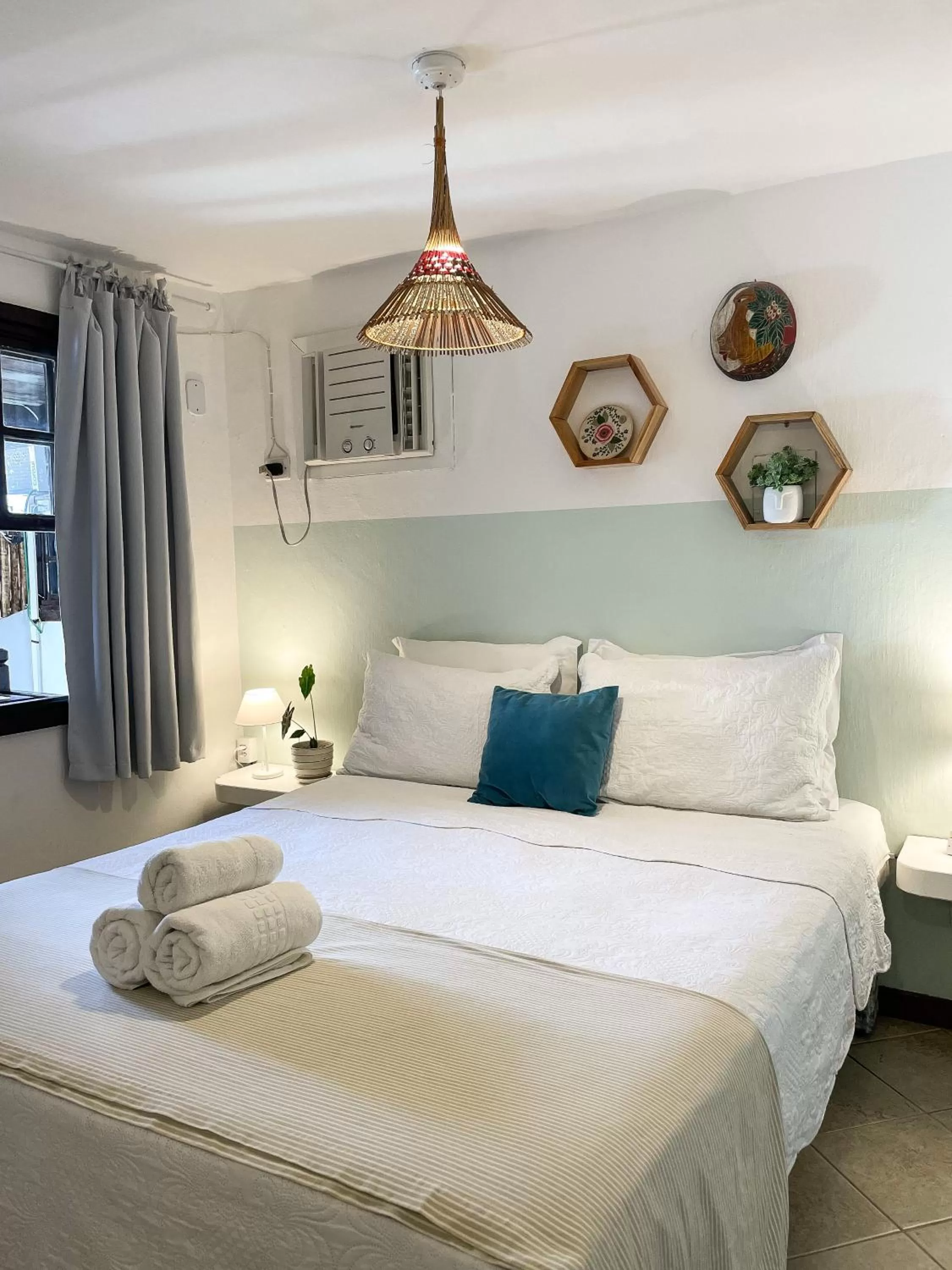 Decorative detail, Bed in Pousada Marittima