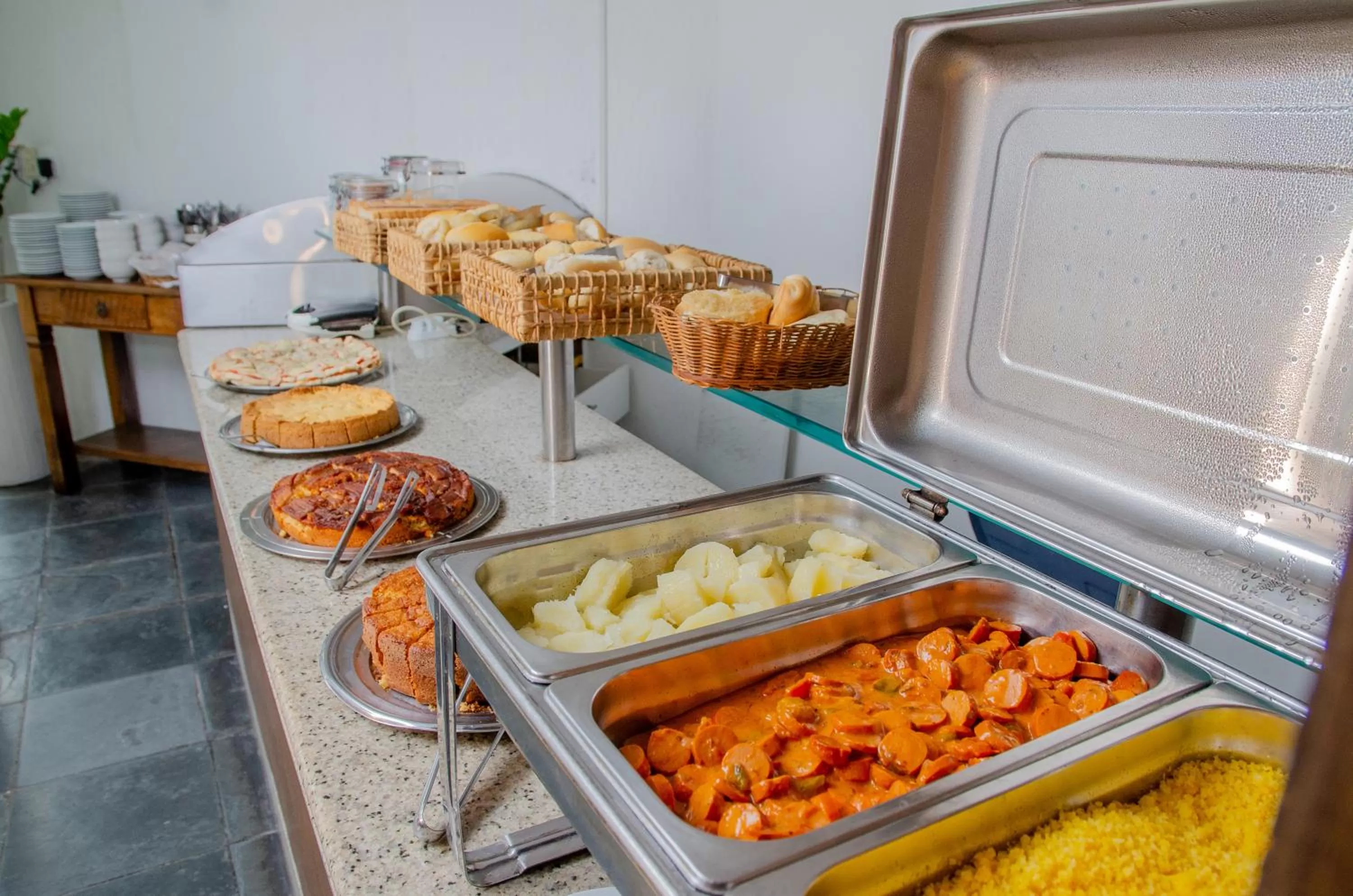 Food in La Belle Beach Hotel