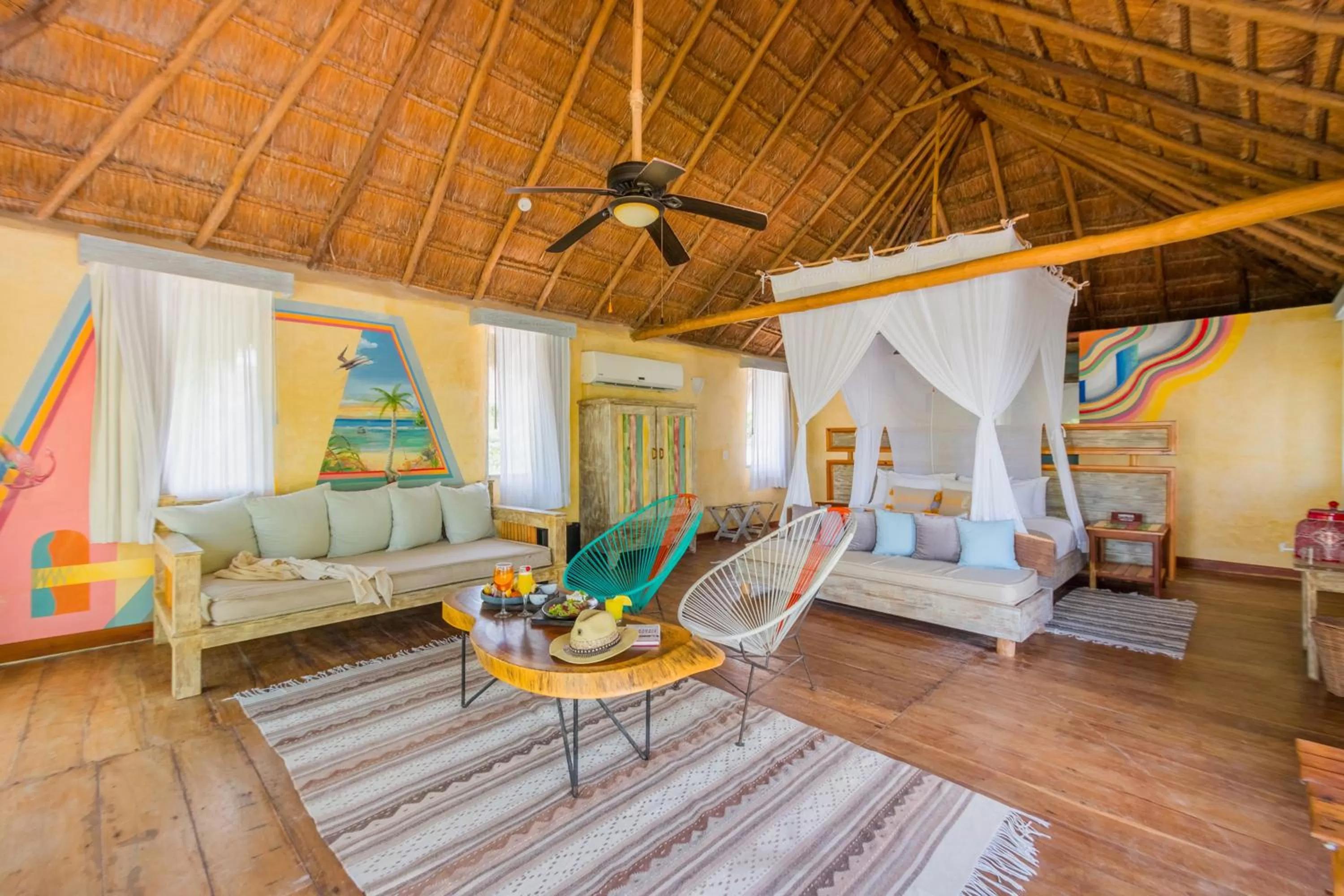Photo of the whole room, Bed in Villa Pescadores Tulum-Beachfront hotel by Ahau Collection