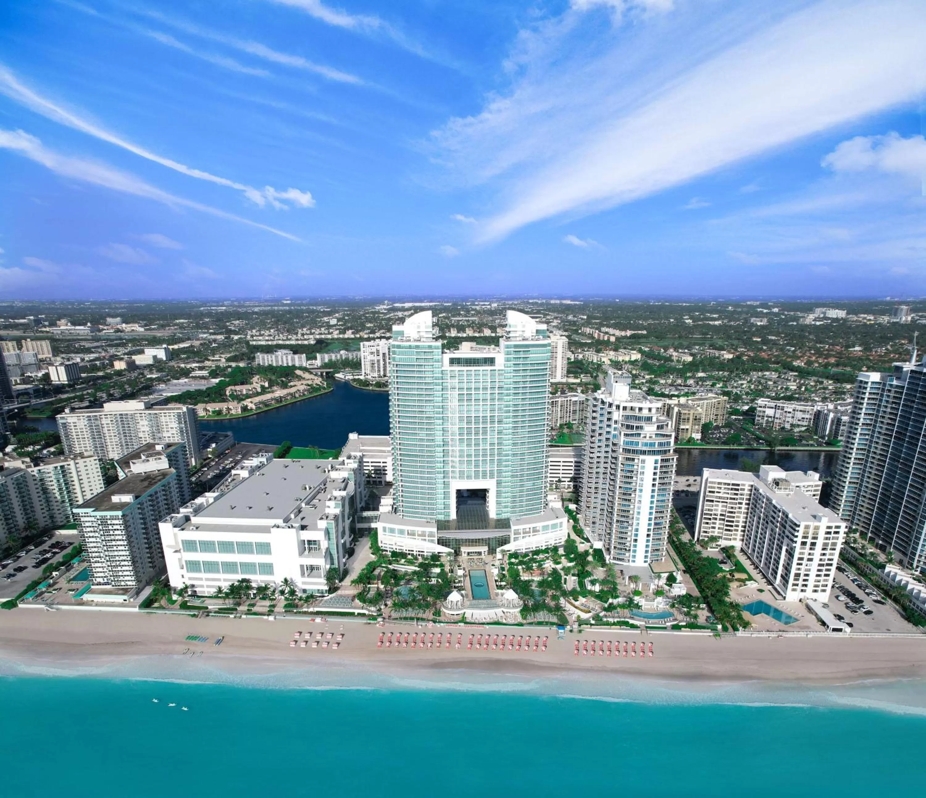 Property building in The Diplomat Beach Resort Hollywood, Curio Collection by Hilton