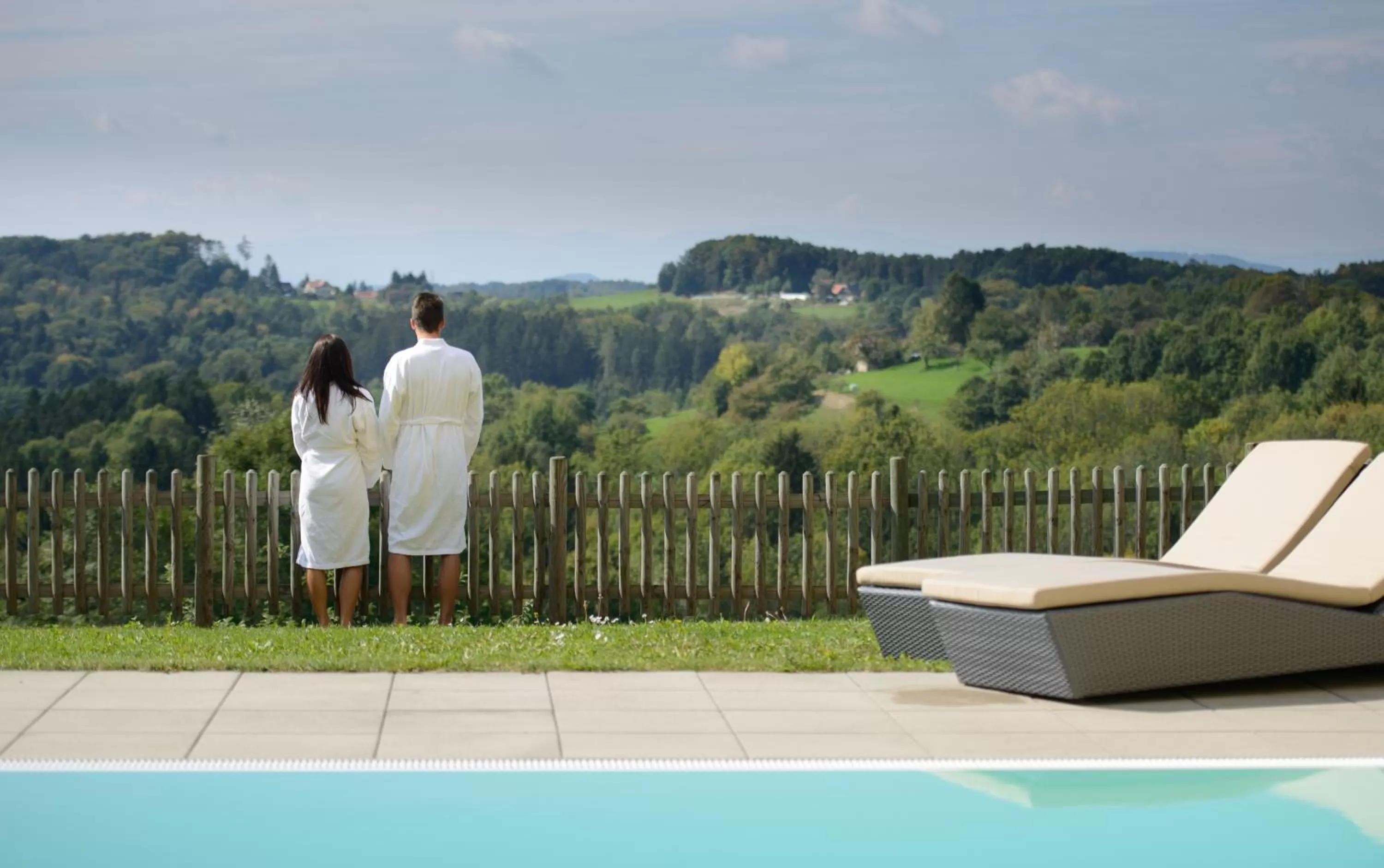 Swimming pool in Hotel Liebmann