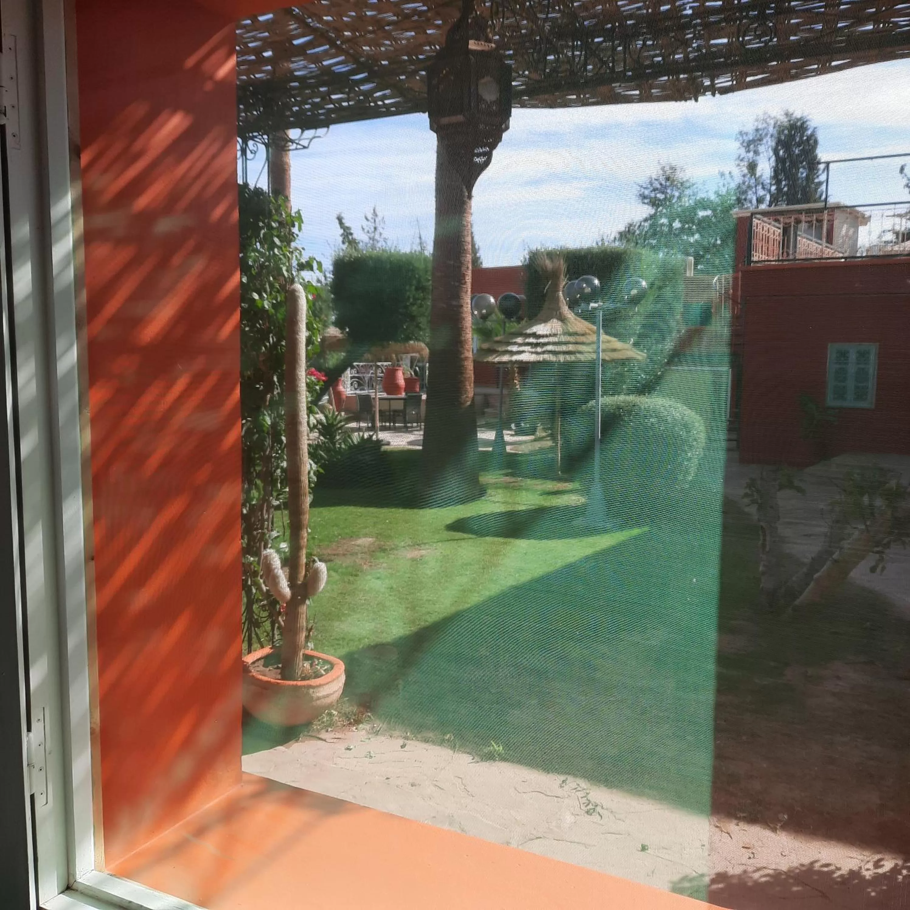 Garden view in Résidence Habiba