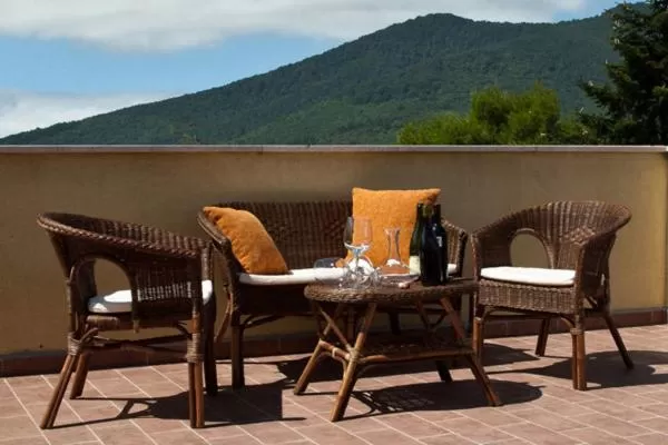 Balcony/Terrace in B&B Monte Vulture