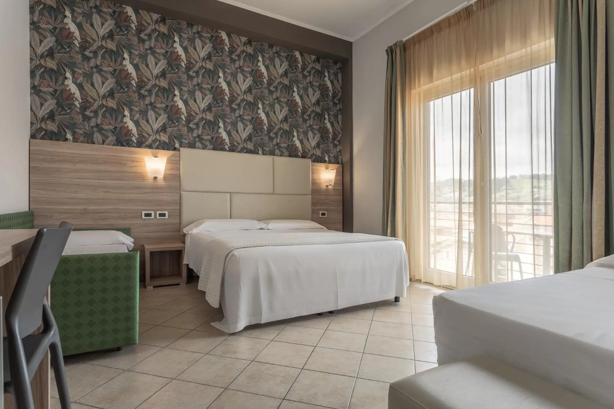 Bed in Hotel Prestige