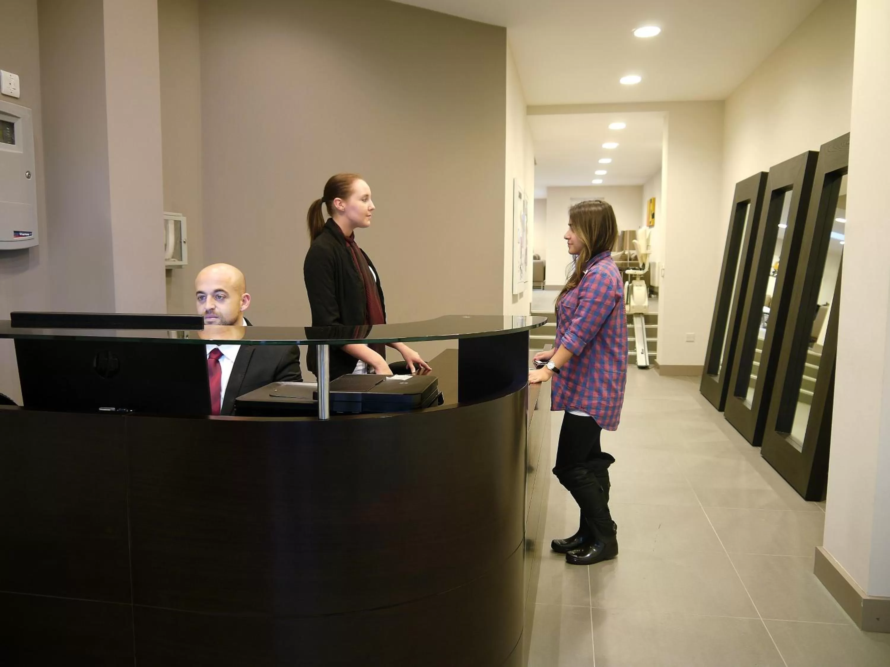 Staff in Britannia Study Hotel