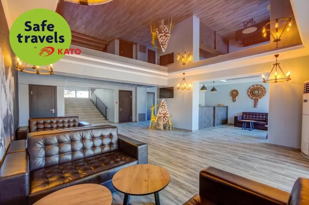 Lobby/Reception in My hotel Karakol