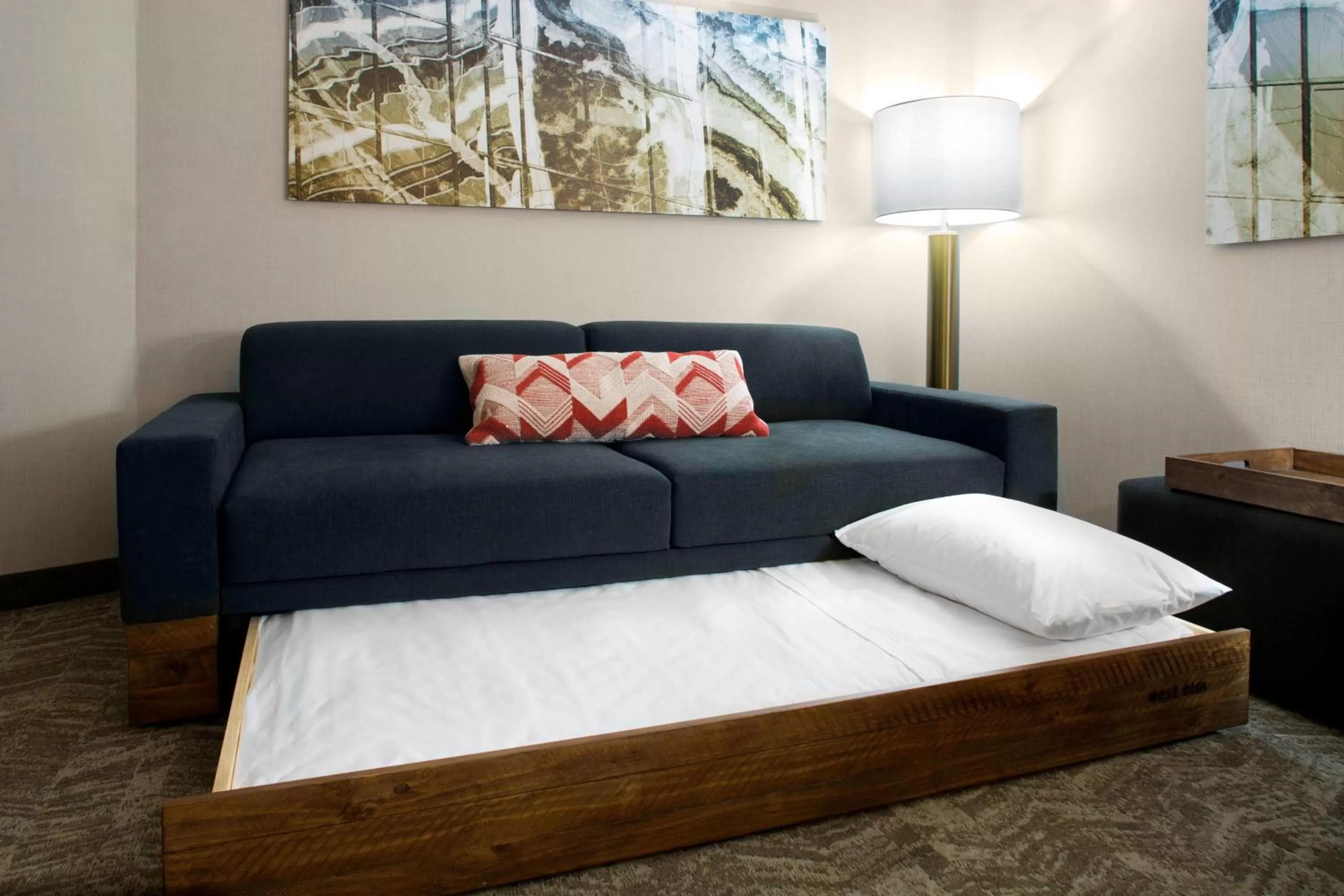 Photo of the whole room, Bed in SpringHill Suites by Marriott Kansas City Lenexa/City Center