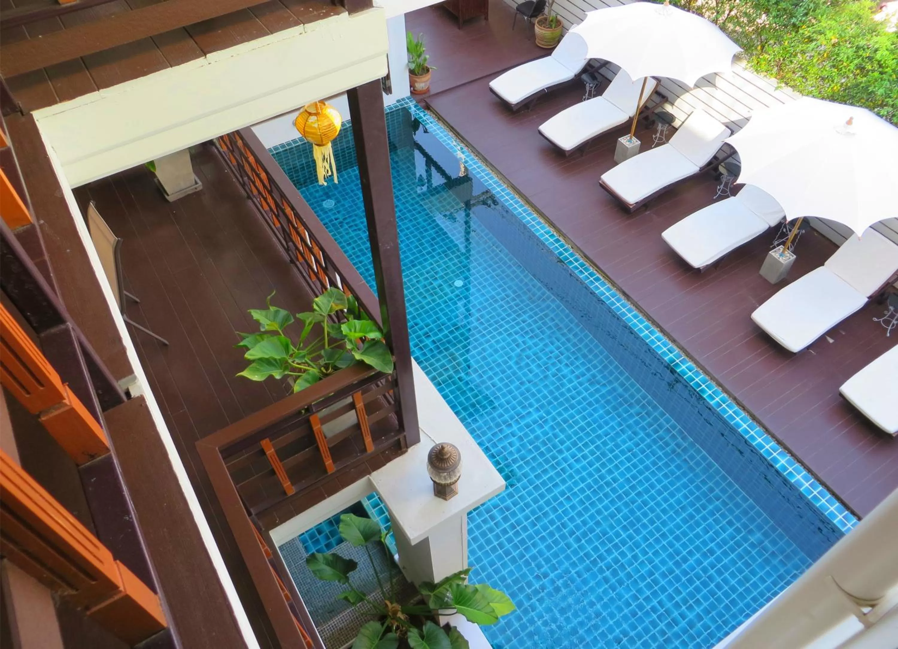 Swimming pool in Goldenbell Hotel Chiangmai