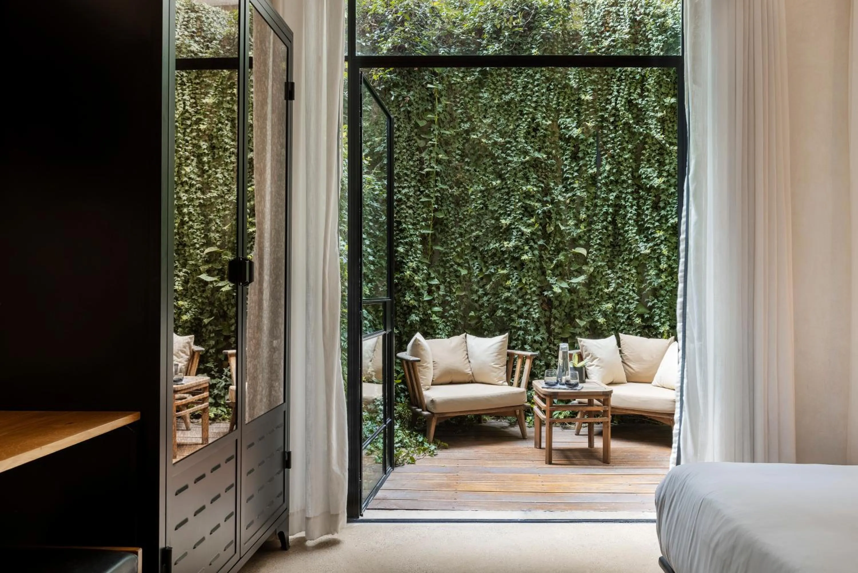 Patio, Bed in The Vera