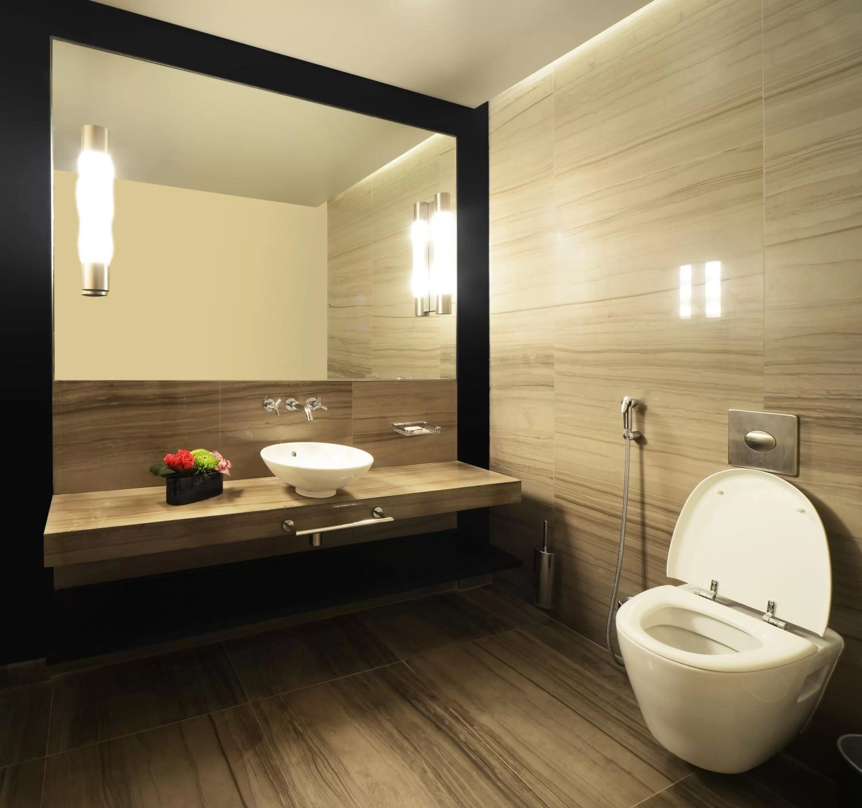 Toilet in The Abdali Boulevard Hotel