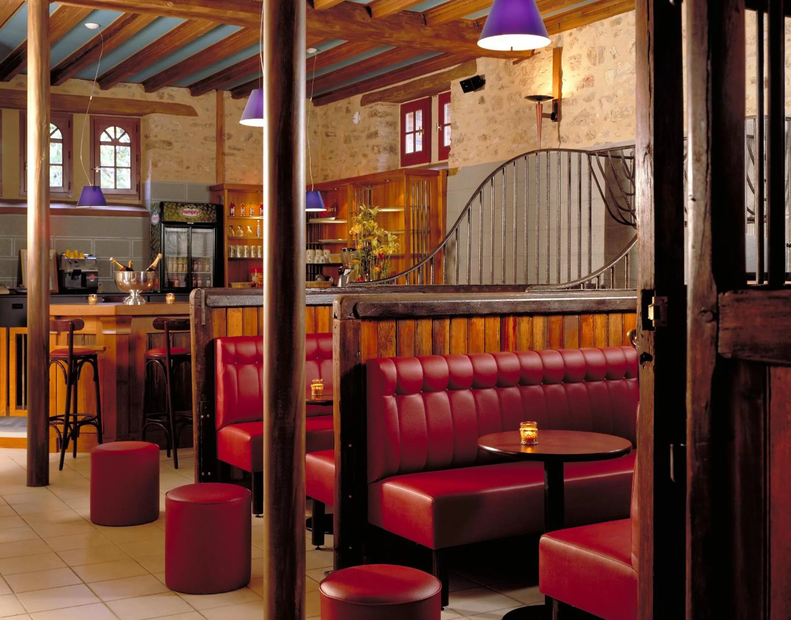 Lounge or bar, Restaurant/Places to Eat in B&B Domaine de La Corbe