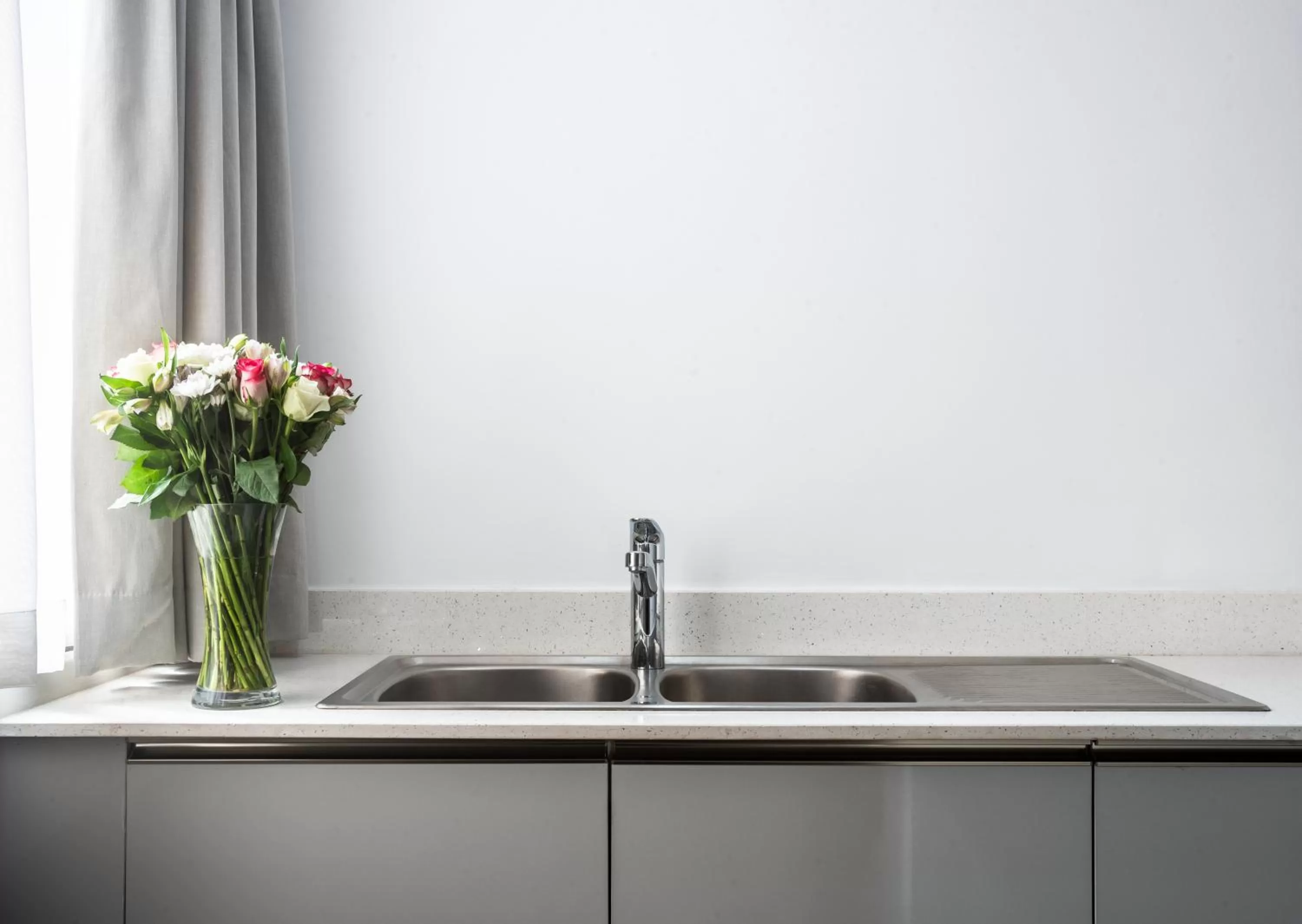 Kitchen or kitchenette in Yaya Hotel & Apartments