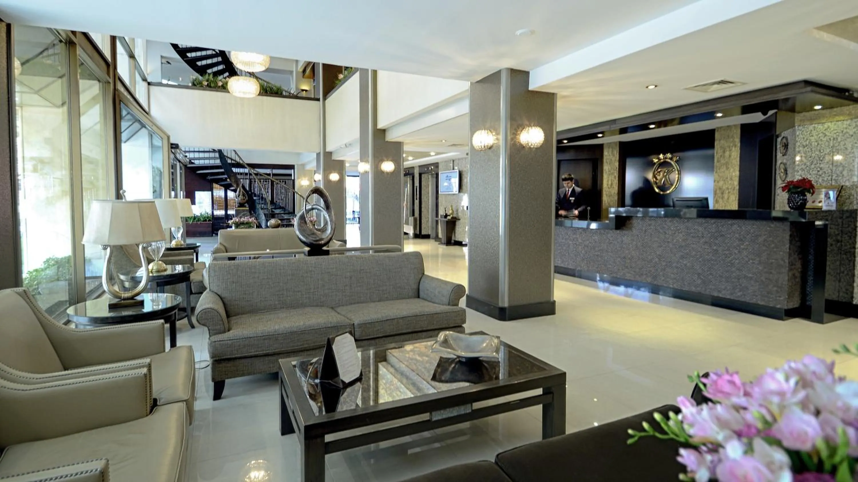 Lobby or reception in Kaya Prestige Oteli