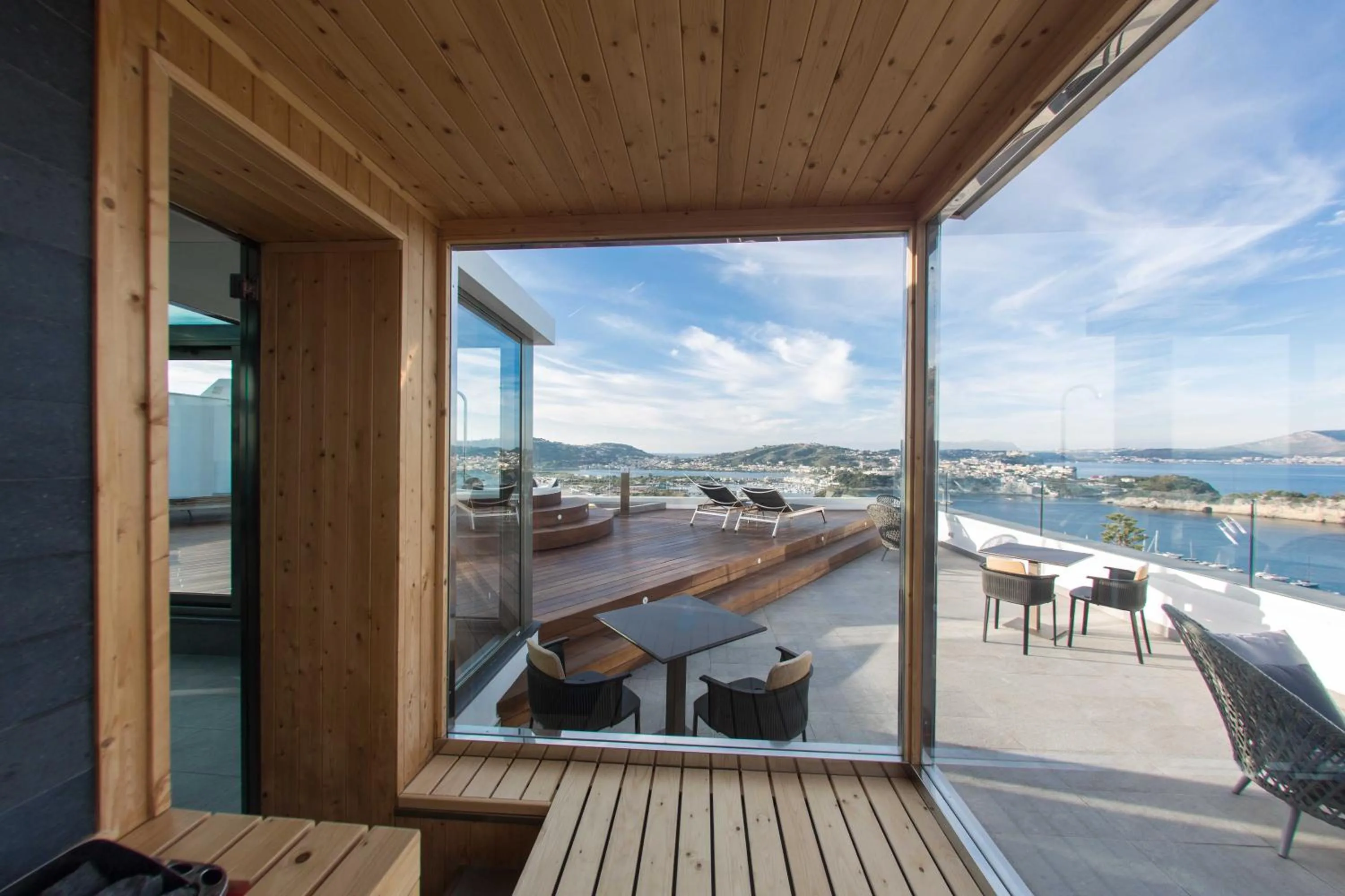 Sauna in Hotel Cala Moresca