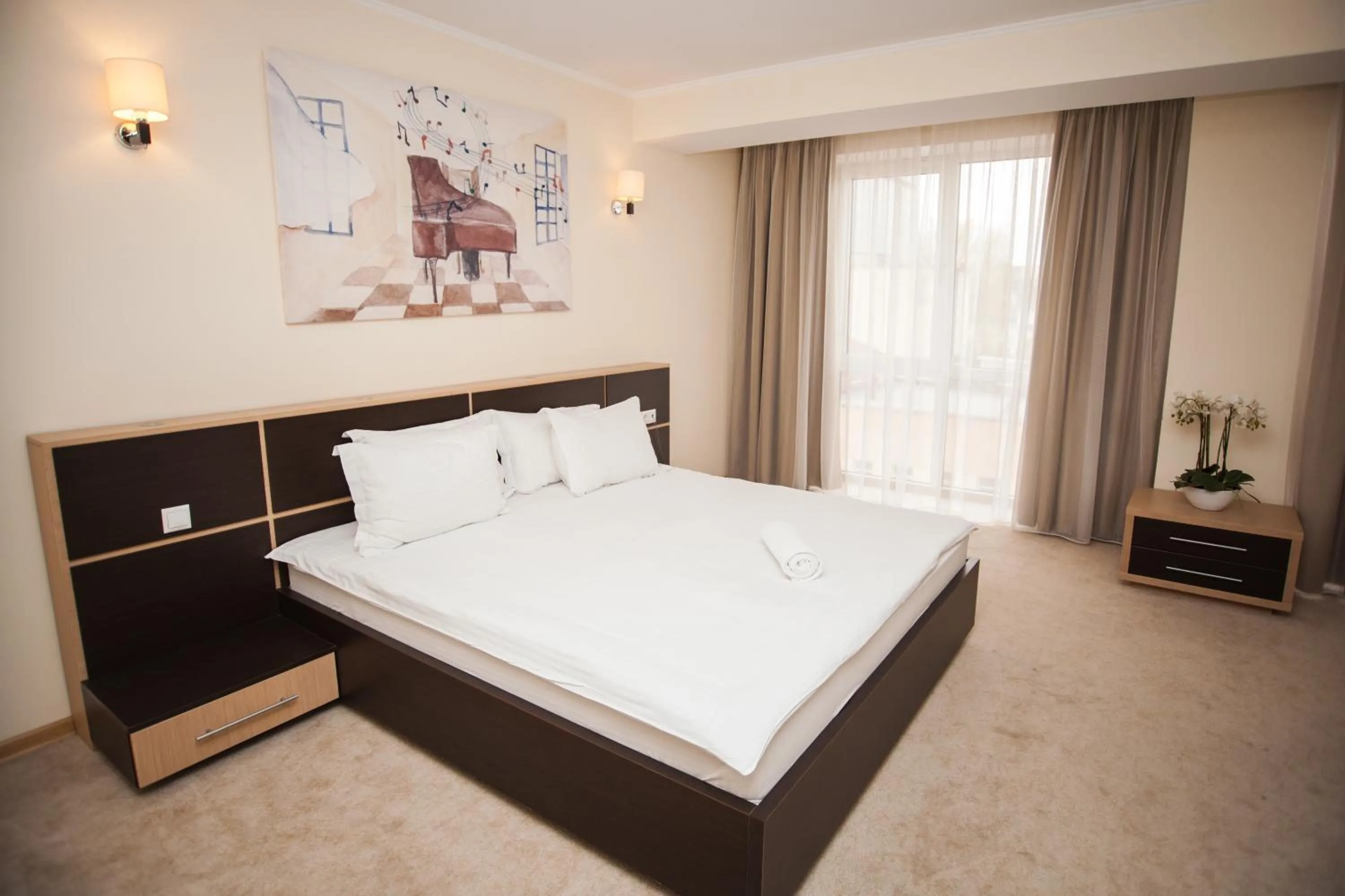 Bedroom, Bed in Jazz Hotel