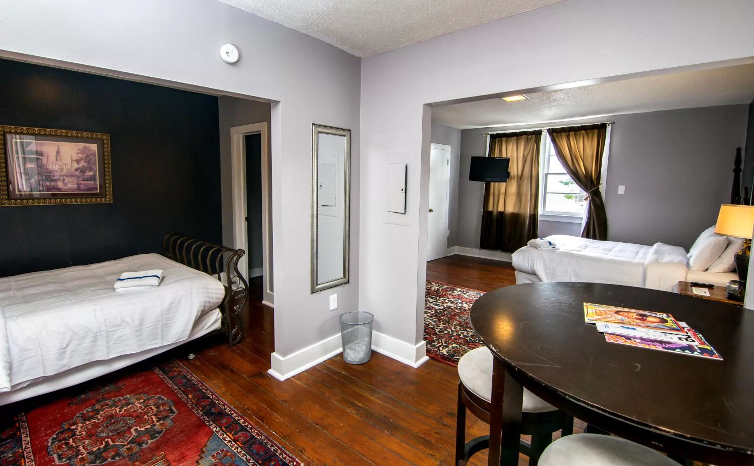 Bed in Rathbone Mansions New Orleans