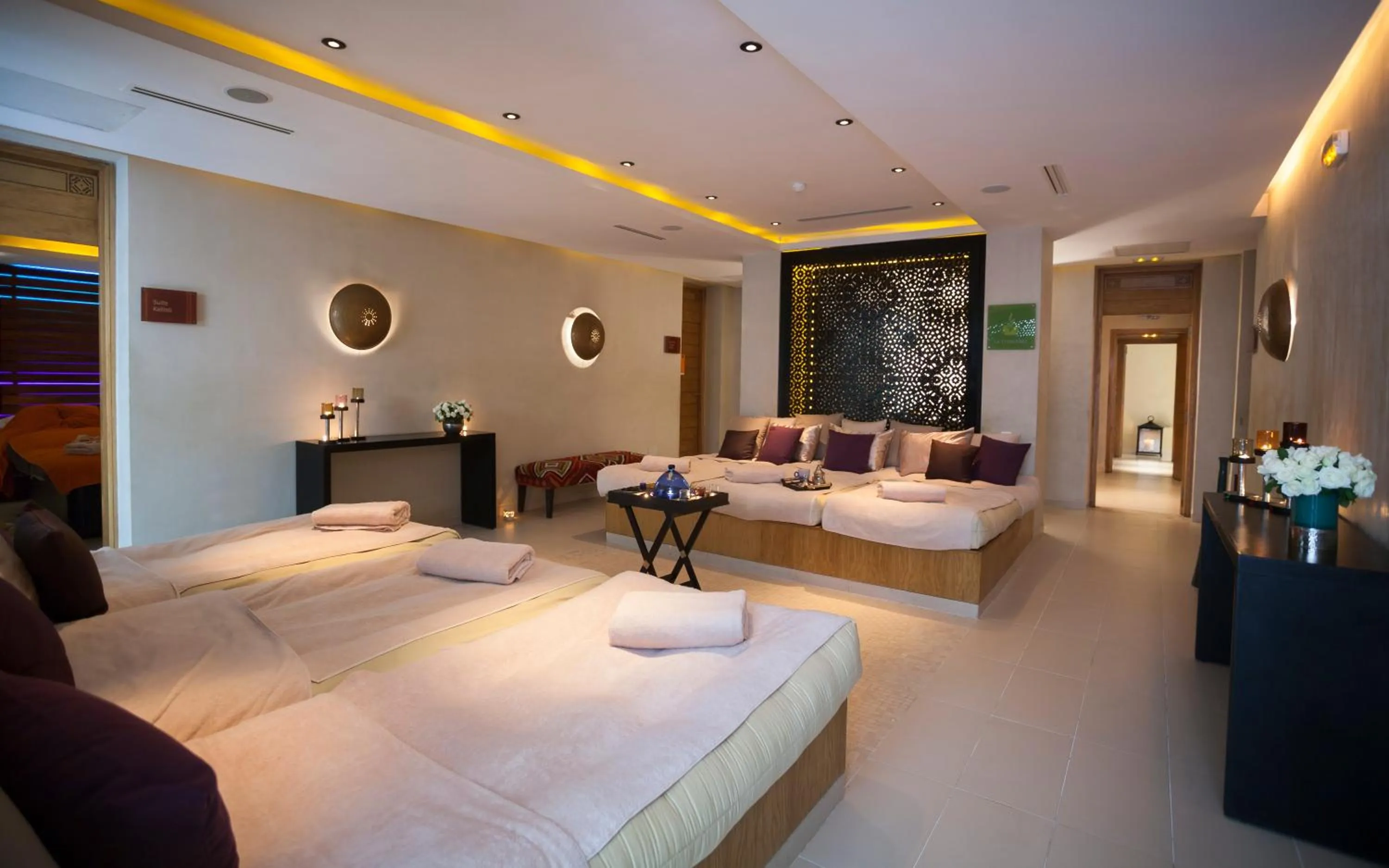 Fitness centre/facilities, Bed in Mövenpick Hotel Gammarth Tunis