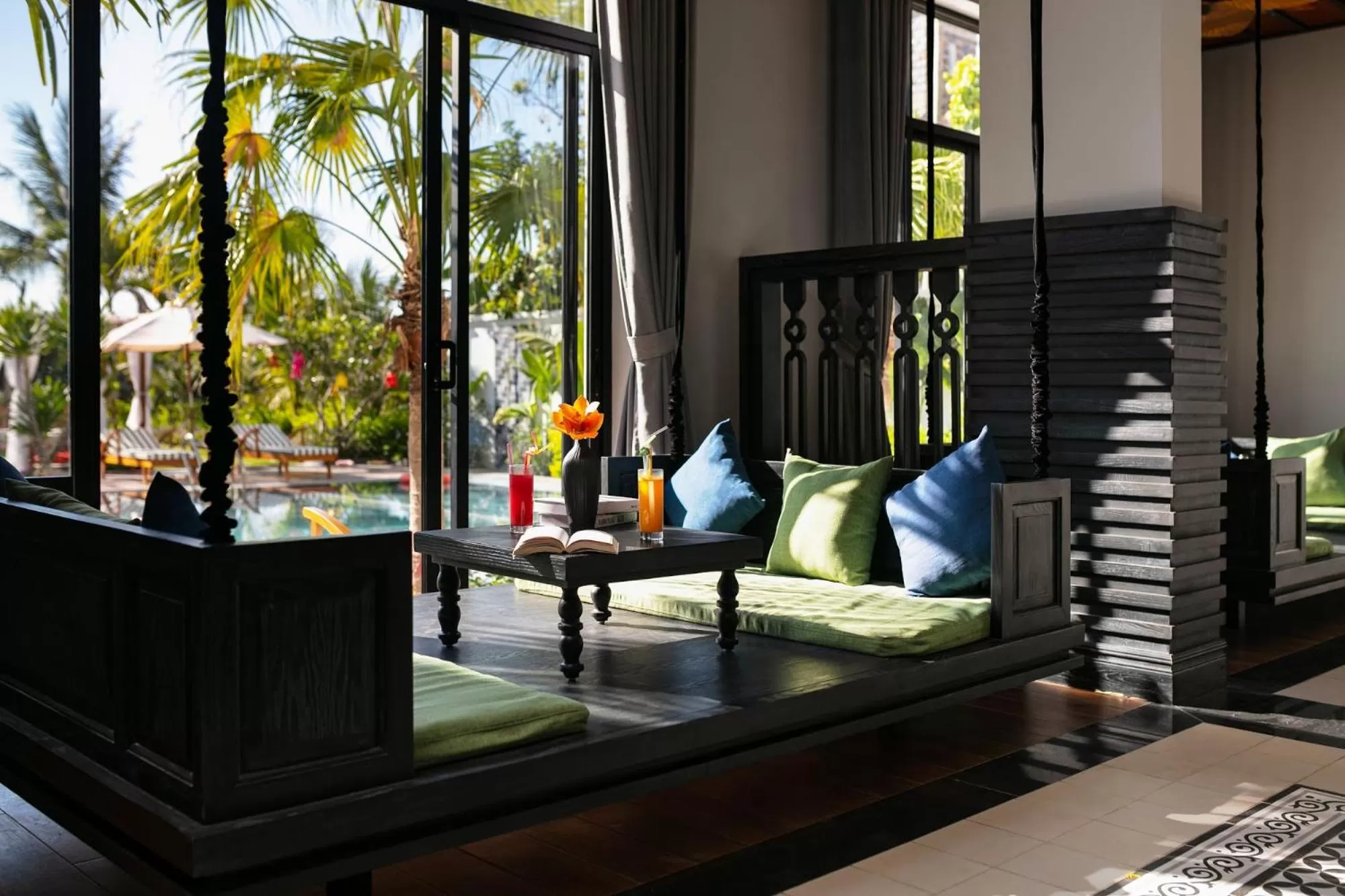 Seating area in Shining Riverside Hoi An Boutique & Spa