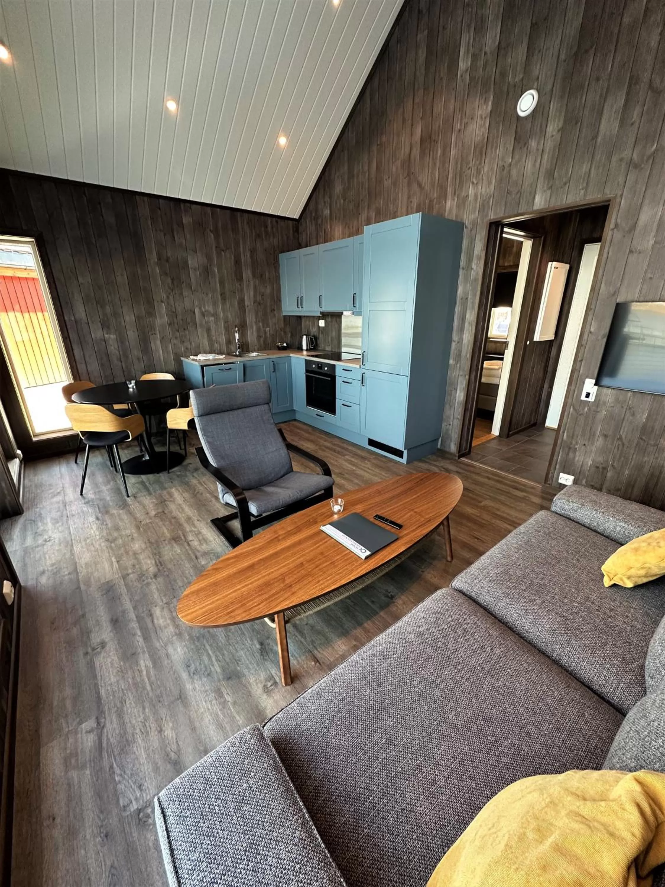 Kitchen or kitchenette in Norsk Havbrukssenter - Rorbuer