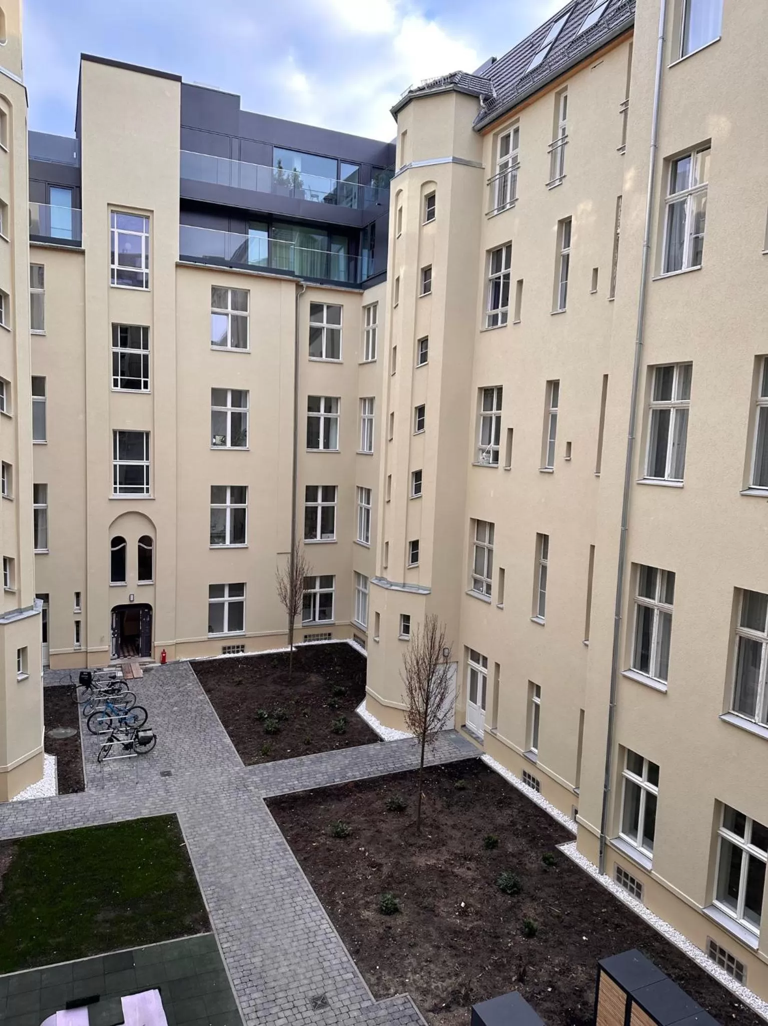Inner courtyard view in Hotel Seifert Berlin am Kurfürstendamm