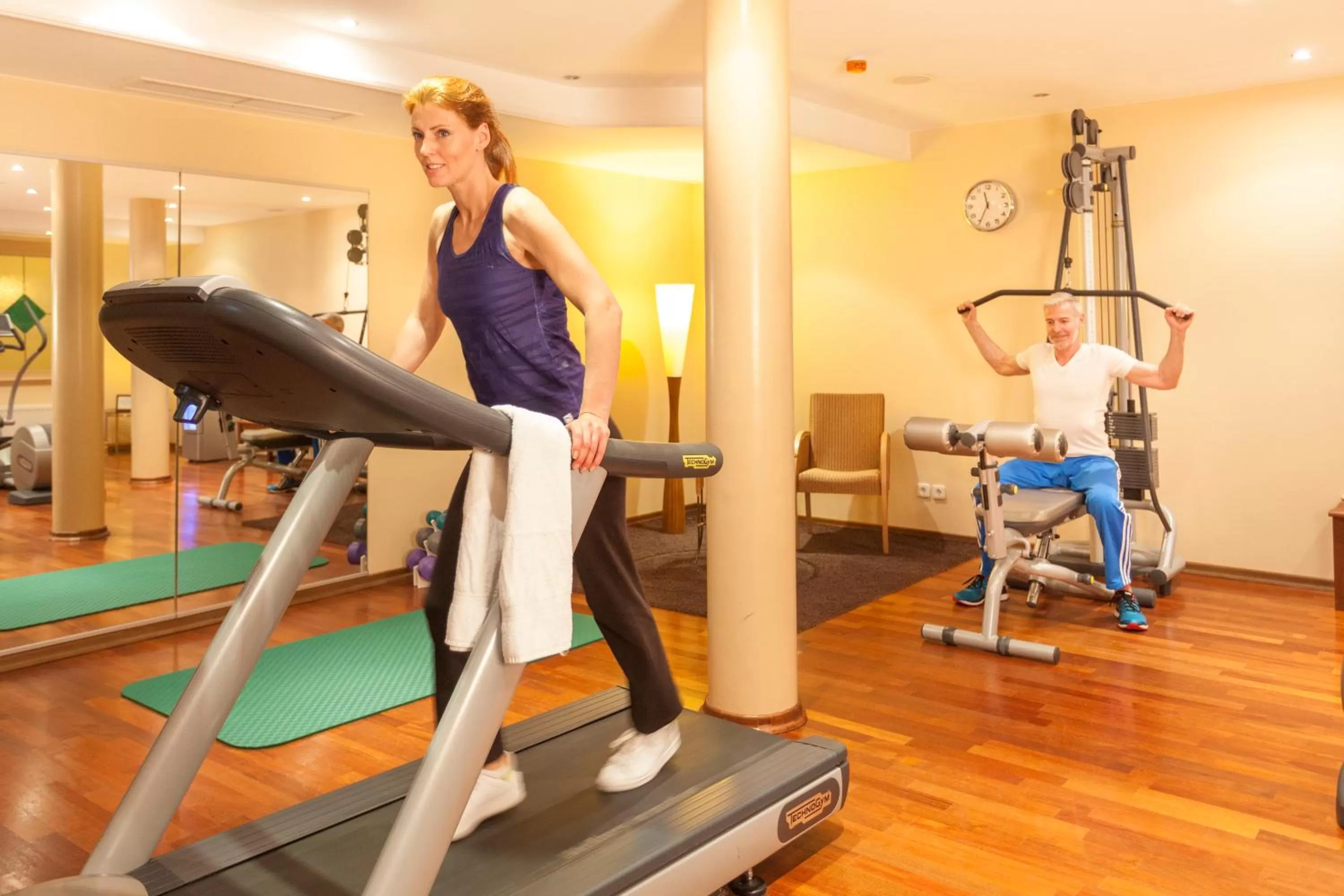 Fitness centre/facilities in Hotel Bernstein