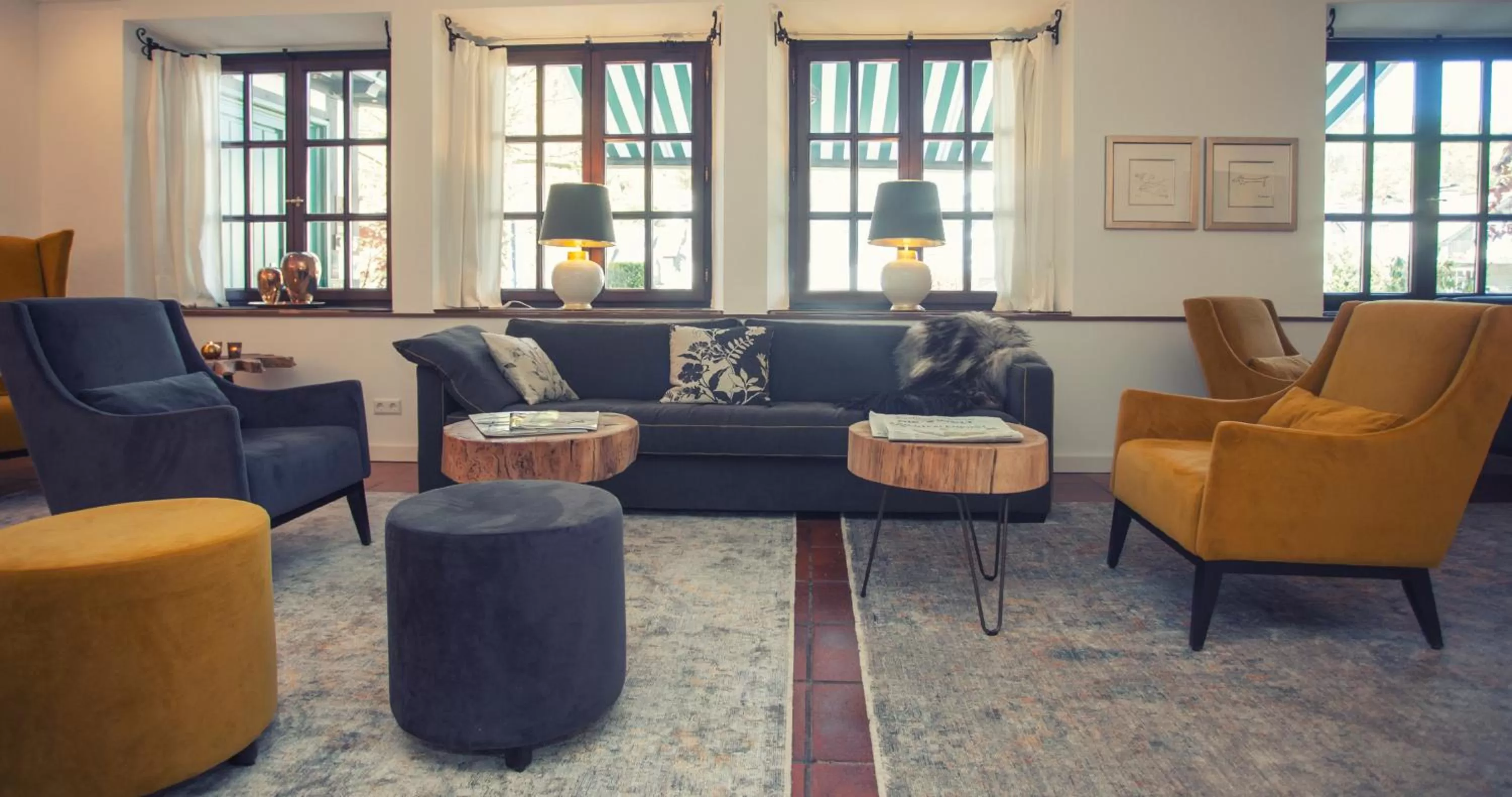 Lobby or reception in Boutique-Hotel Weigels Bergfreiheit