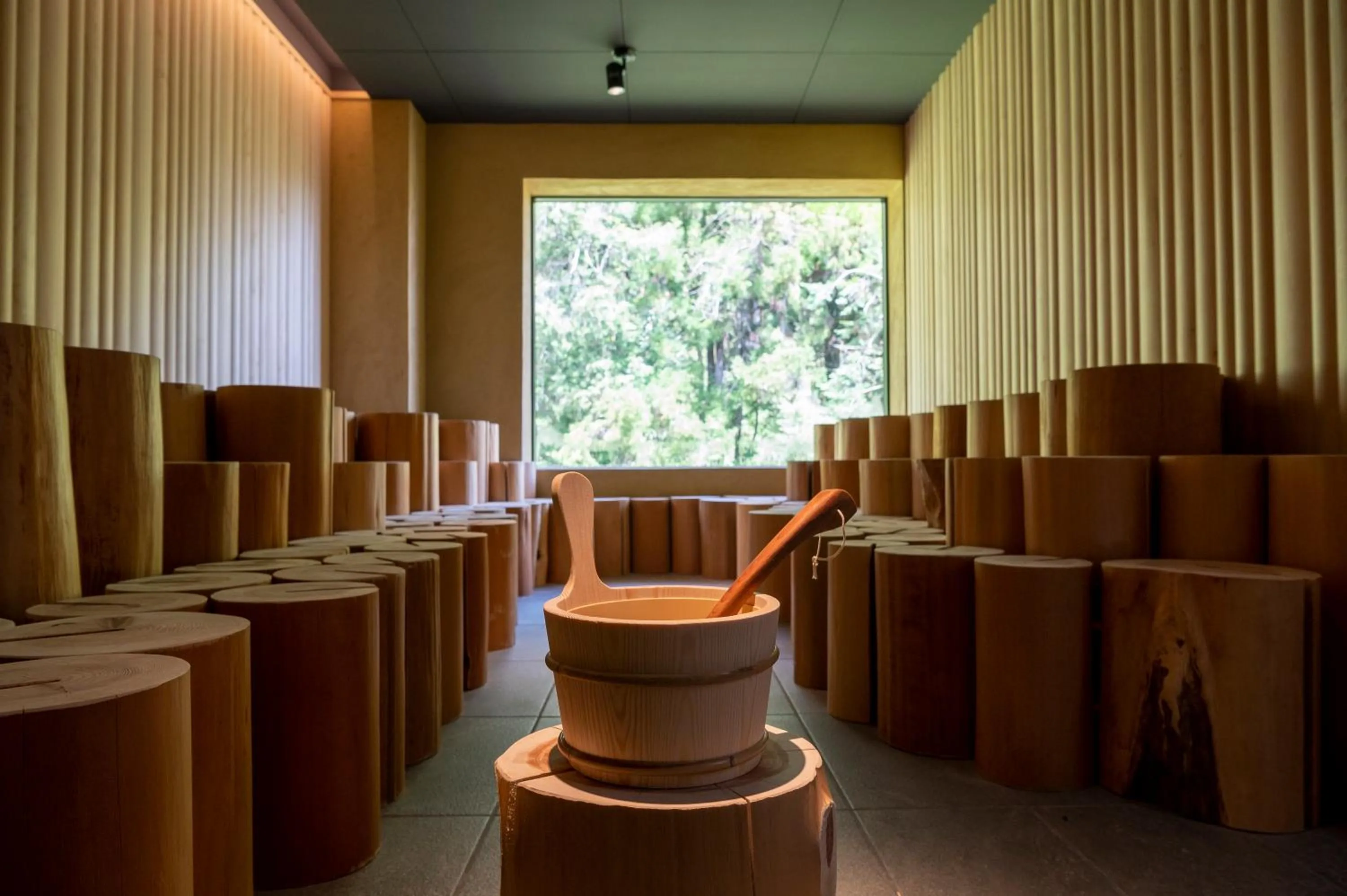 Sauna in Urari Takeo Garden Terrace Spa Resorts