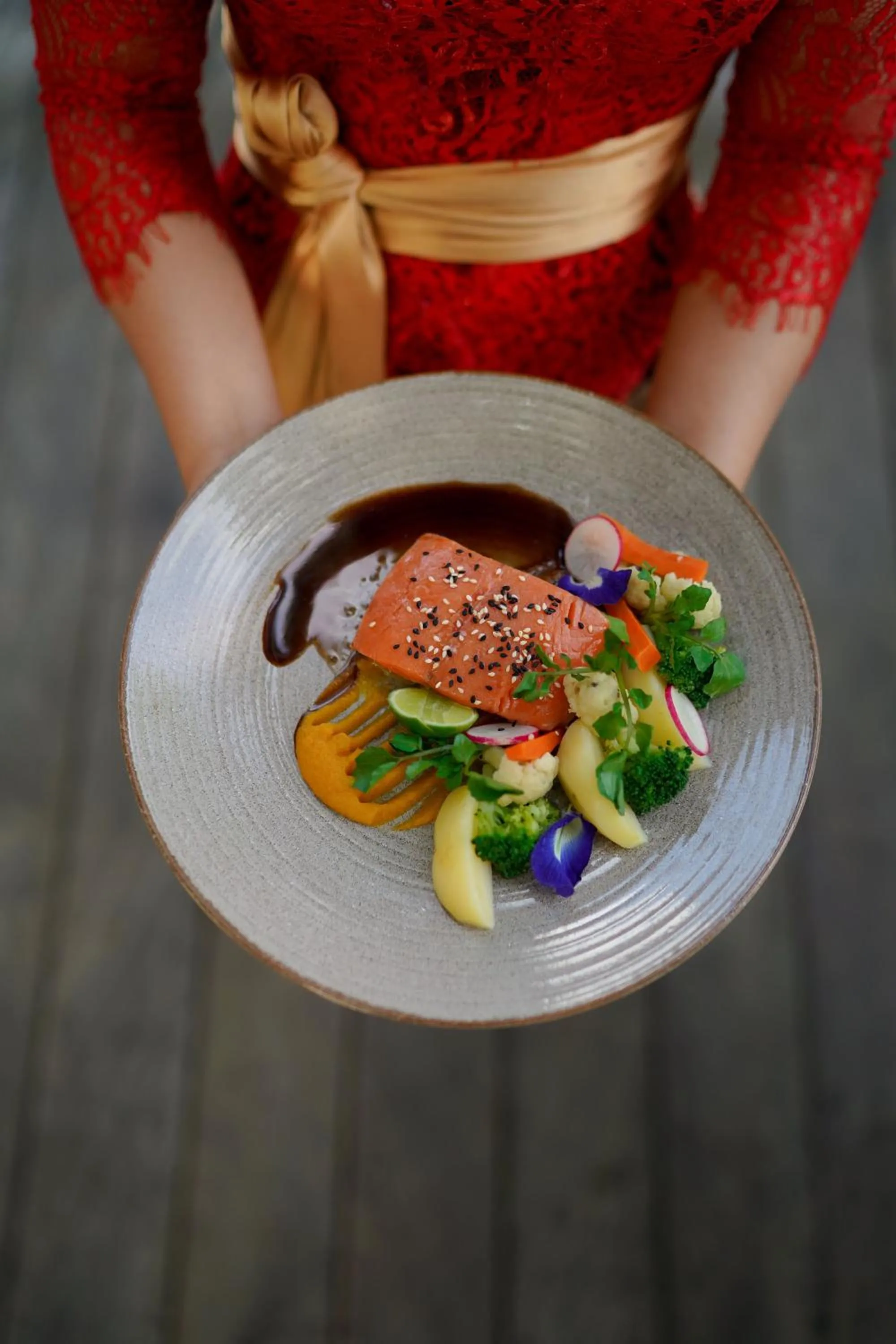 Food in The Lokha Ubud Resort, Villas & SPA