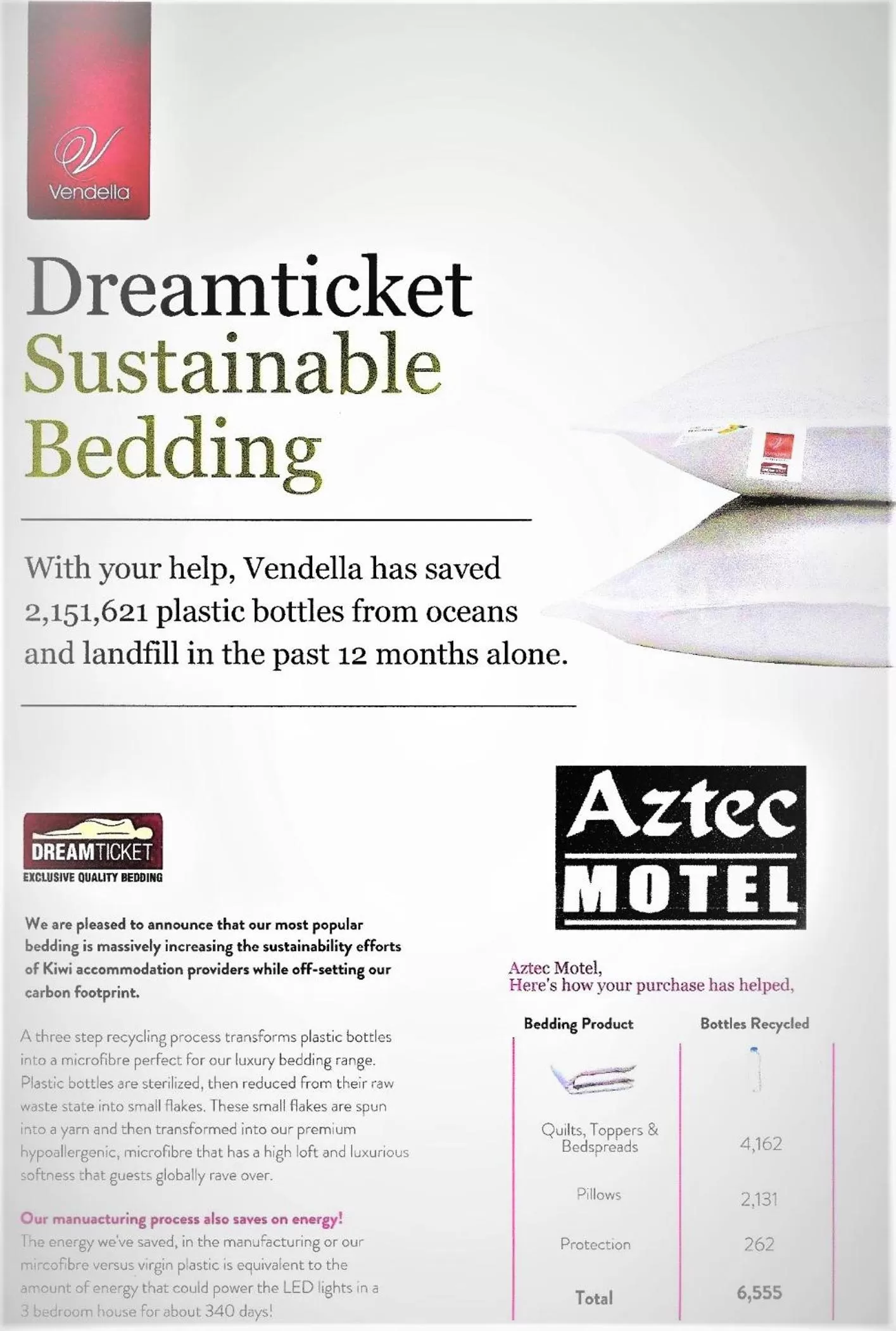 Seating area in Aztec Motel