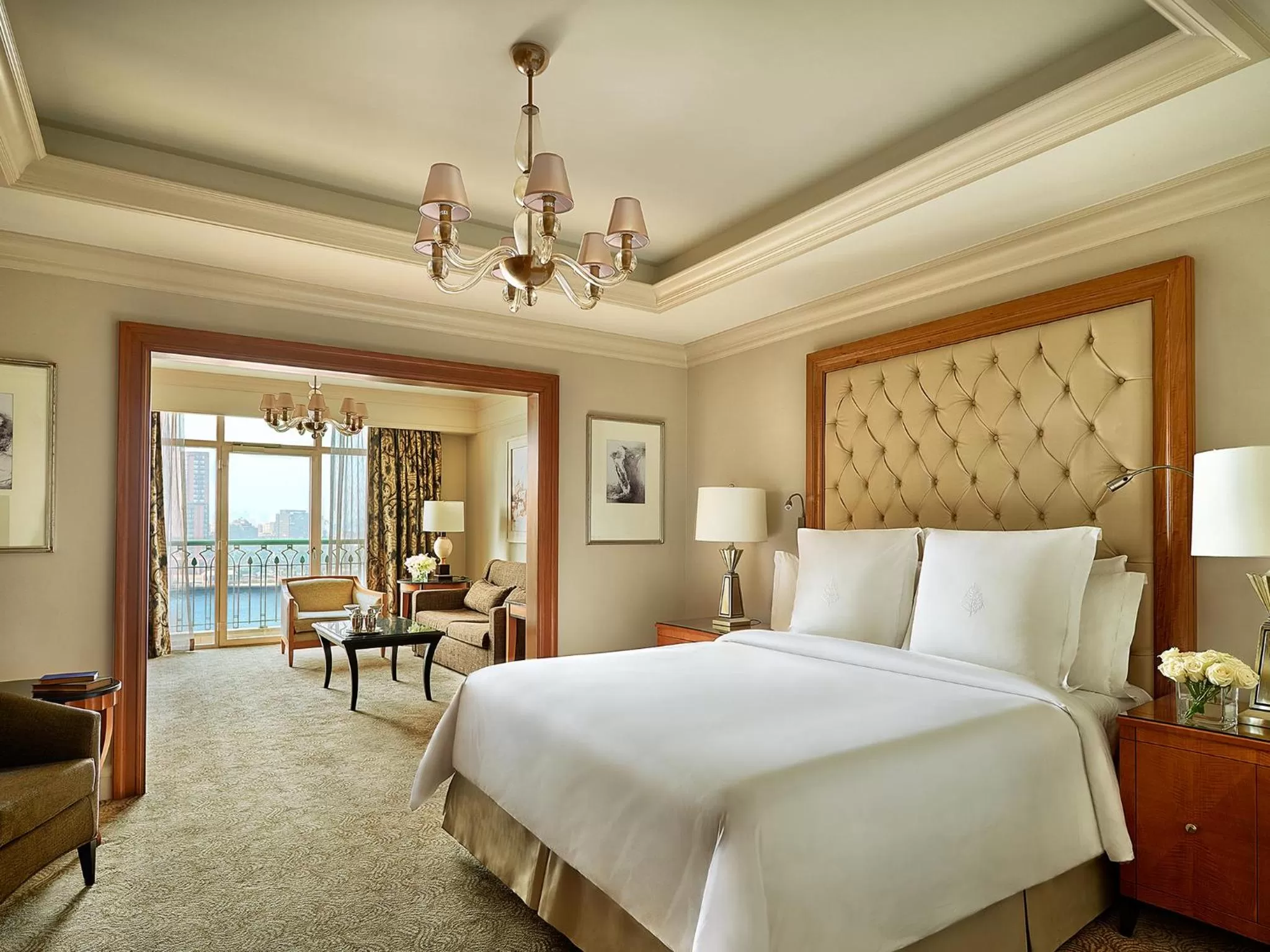 Grand Nile View Room King in Four Seasons Hotel Cairo at Nile Plaza