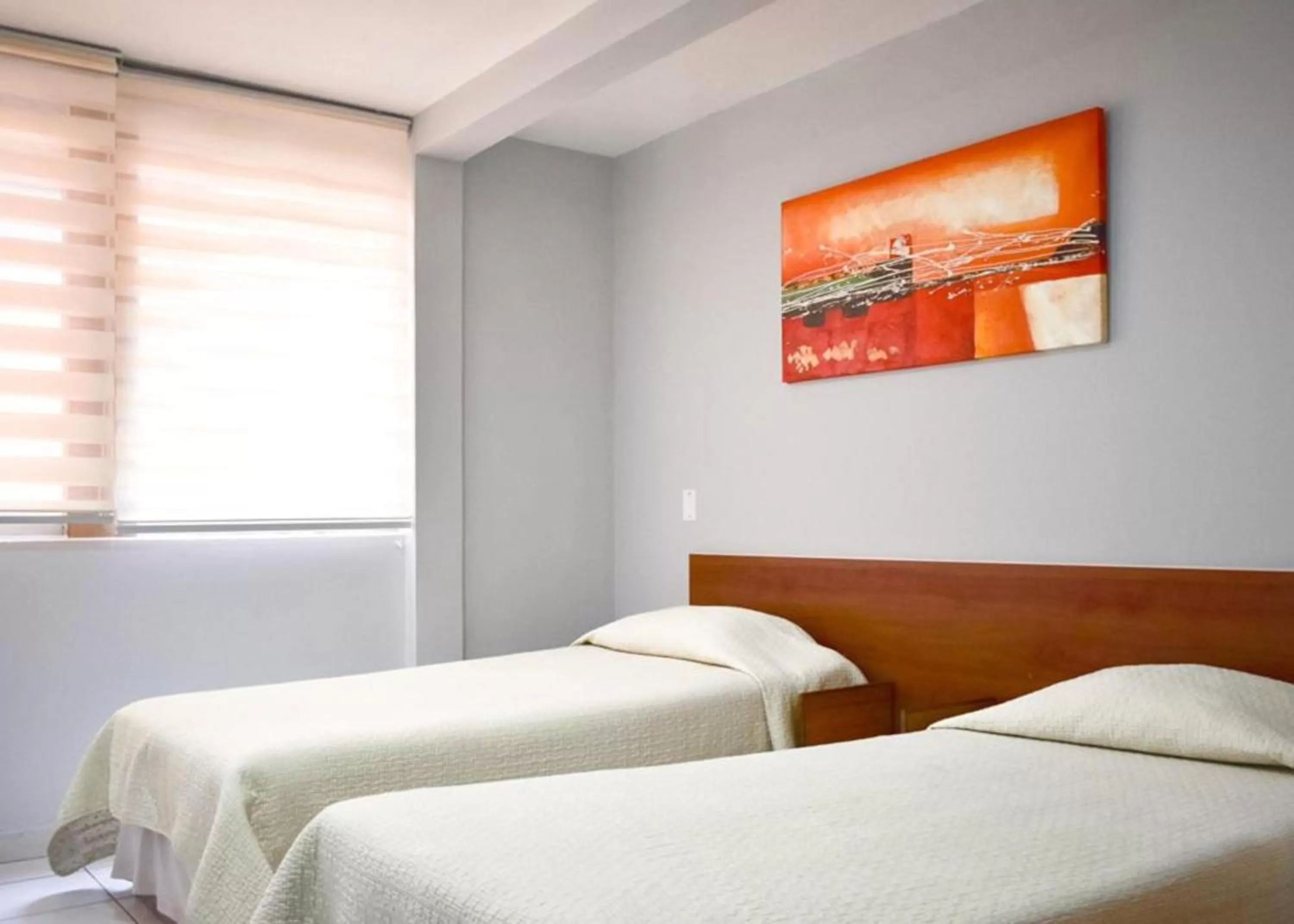 Bed in Hotel Plaza Colon