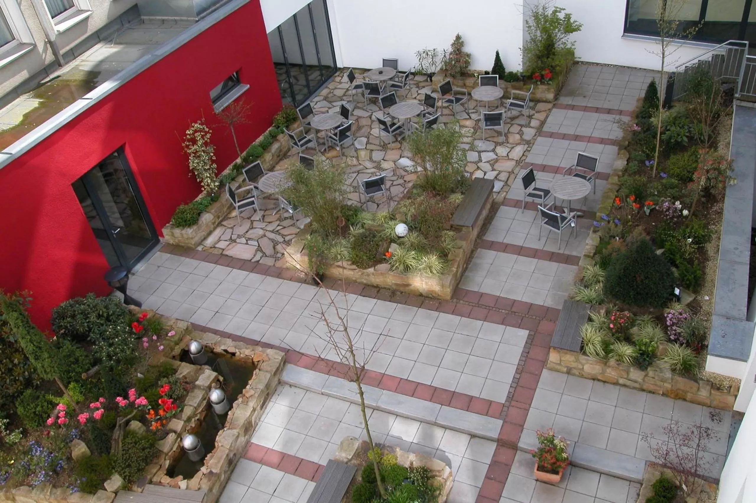 Bird's eye view in Hotel Esplanade Dortmund