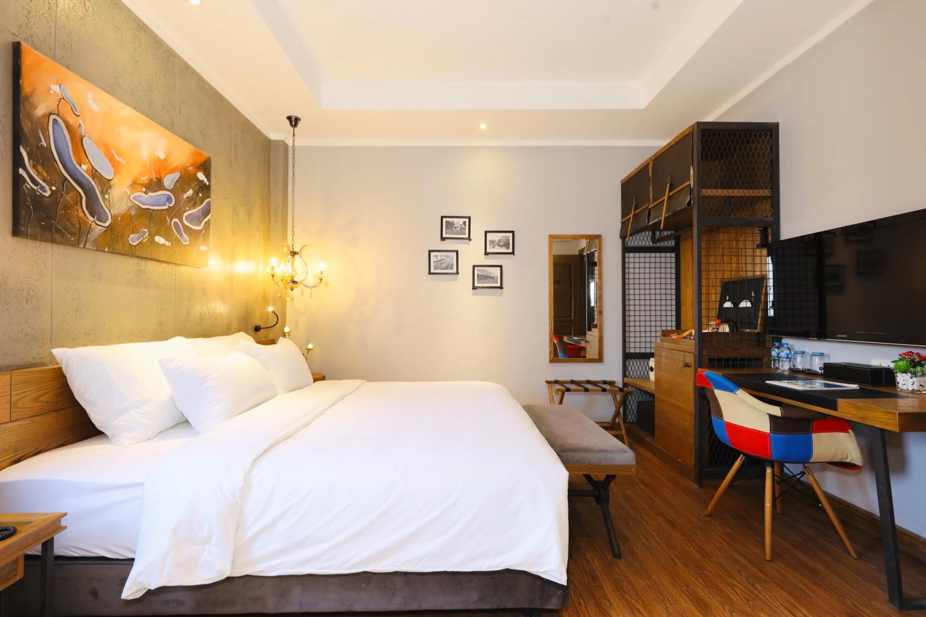 Bed in HaNoi Calido Hotel