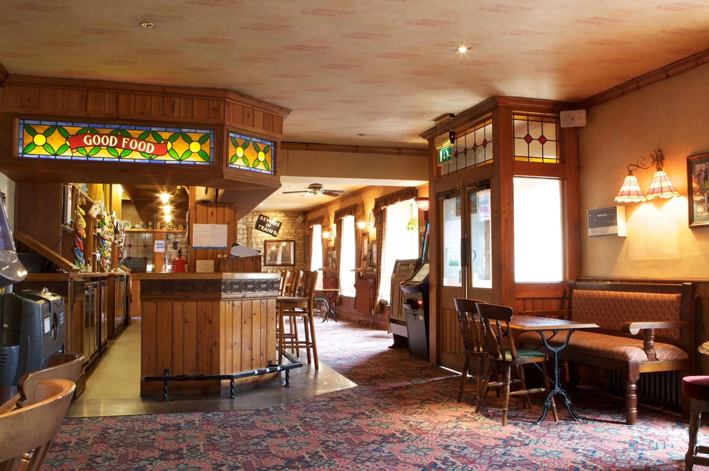 Lounge or bar in Radstock Hotel near Bath