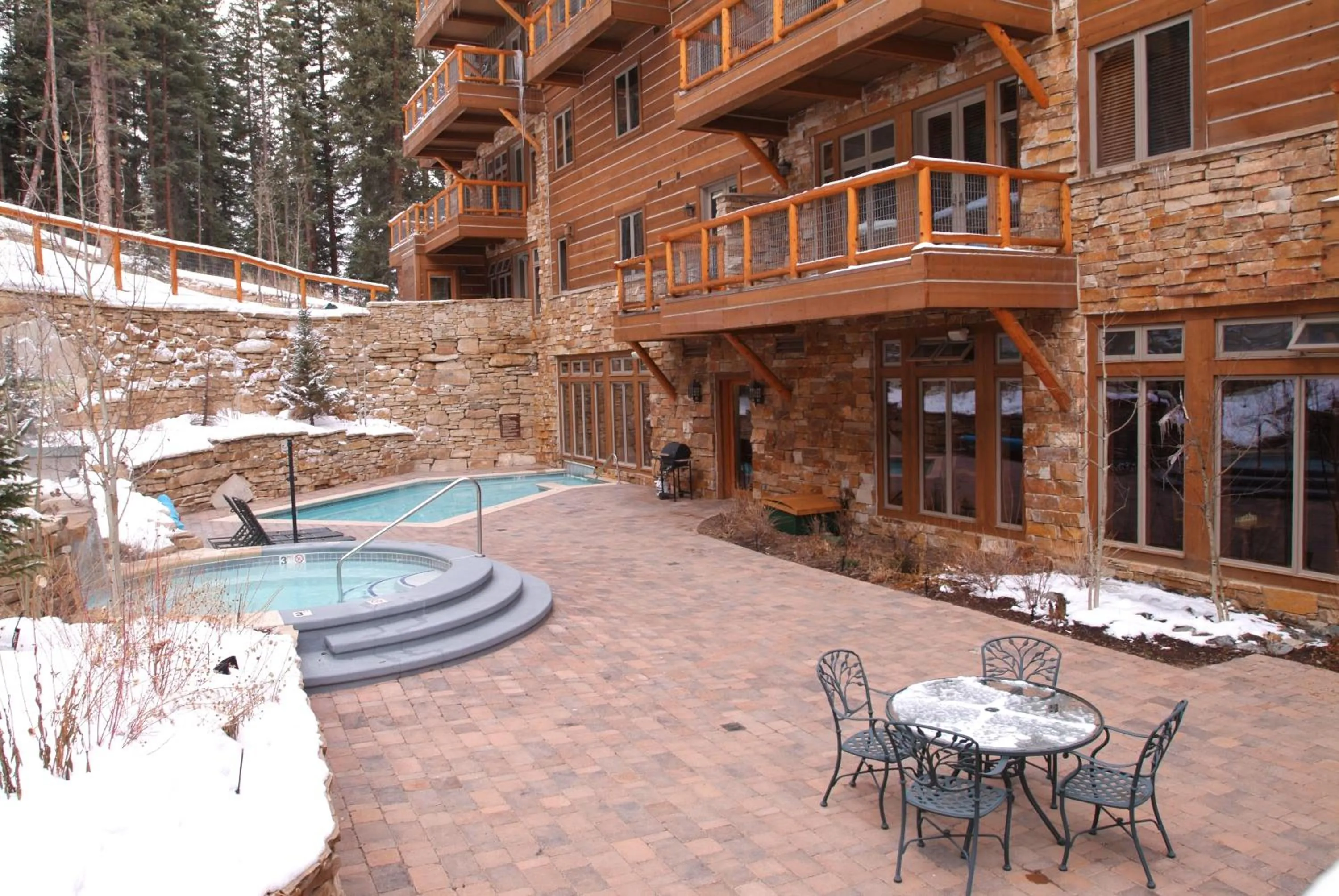 Patio in Timbers & Lone Eagle by Keystone Resort