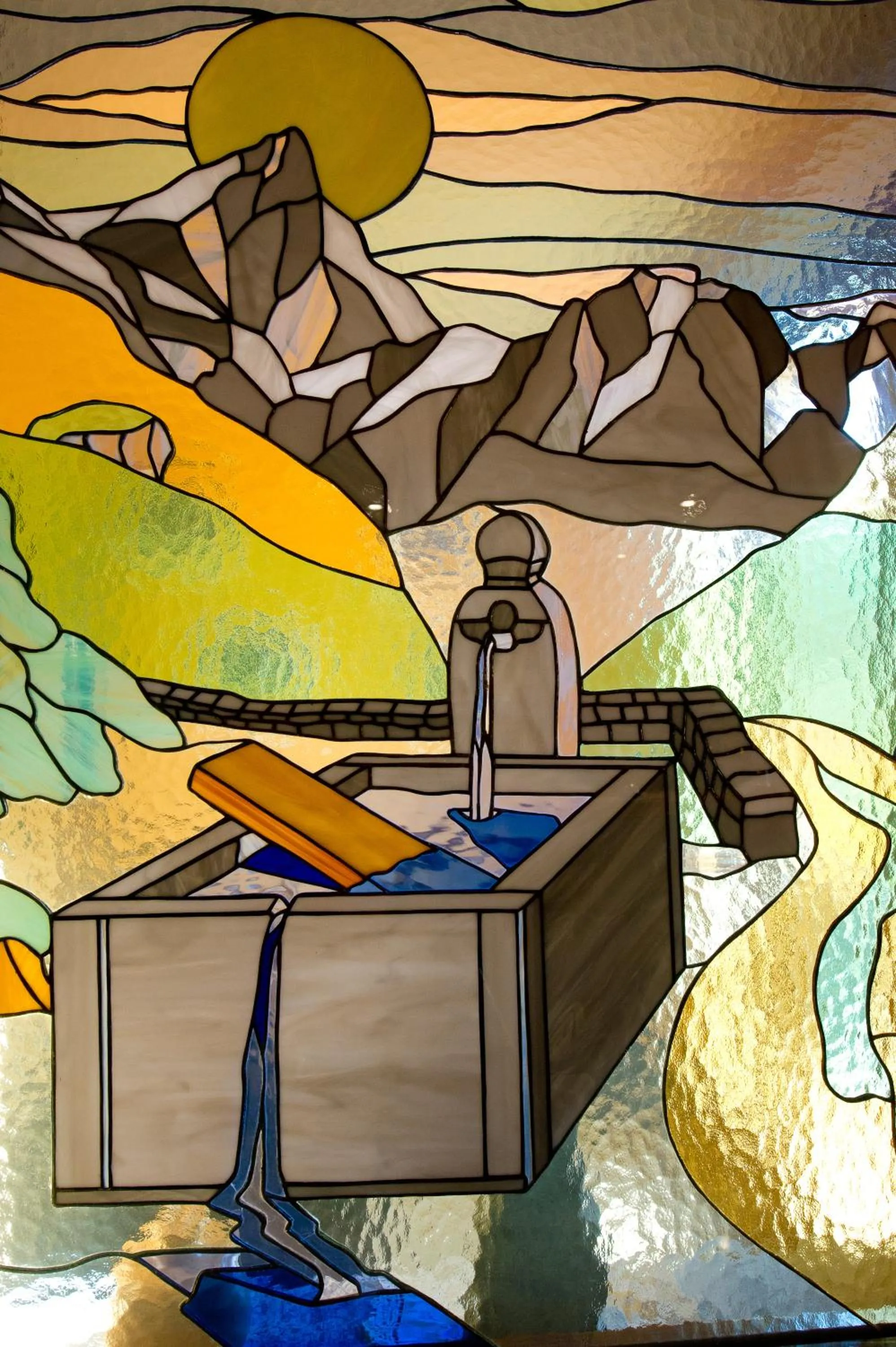 Decorative detail in Hotel Au Soleil