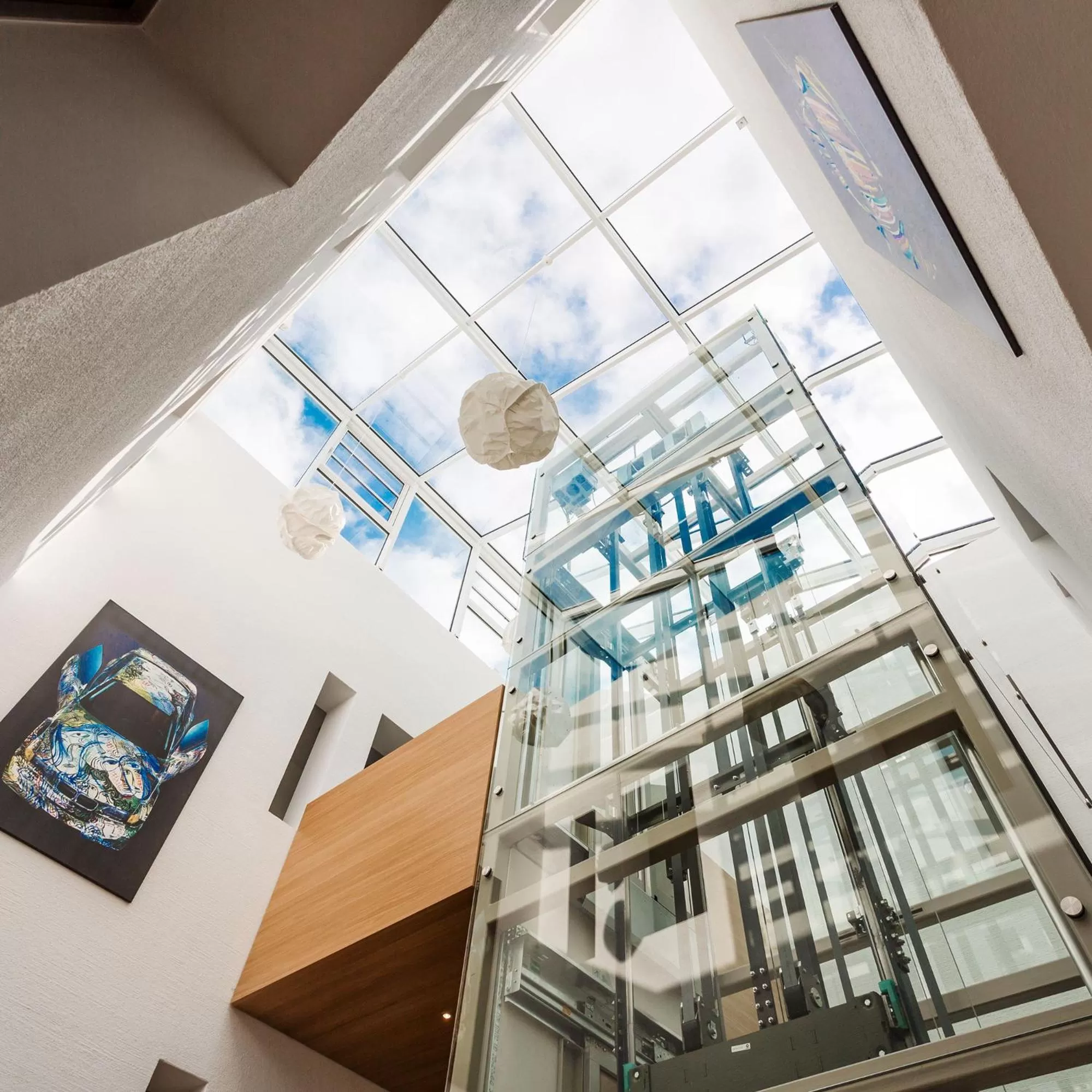 Patio in Hotel Trezor